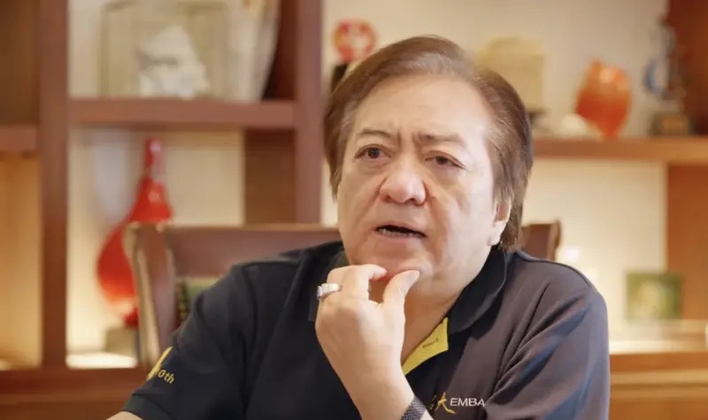 台灣器廠大廠「正陽國際」總裁孫正大傳出病逝消息，享壽70歲。（翻攝自台大官方YouTube）