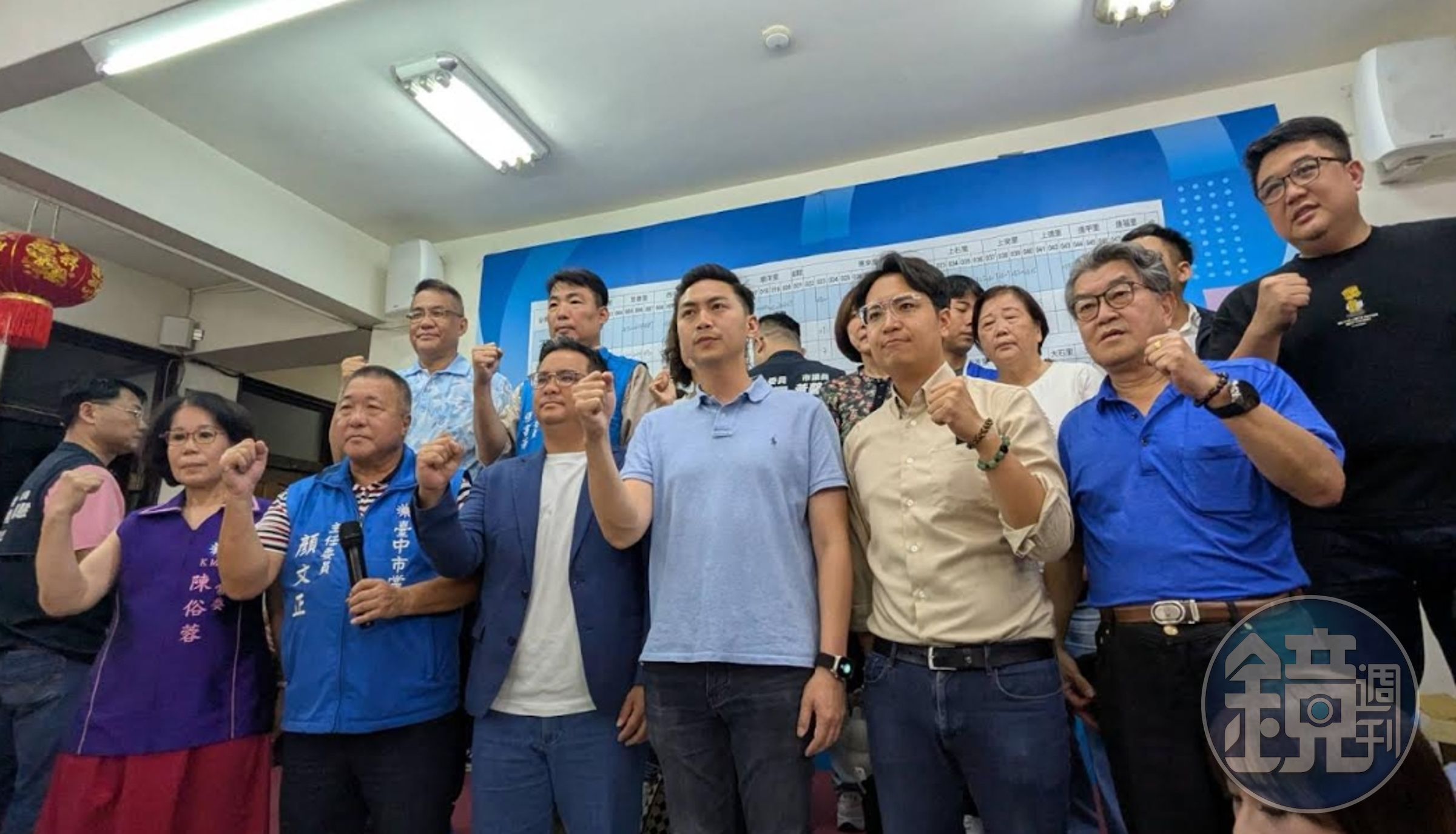 台中3藍委聯合感謝多數台中市民的支持。