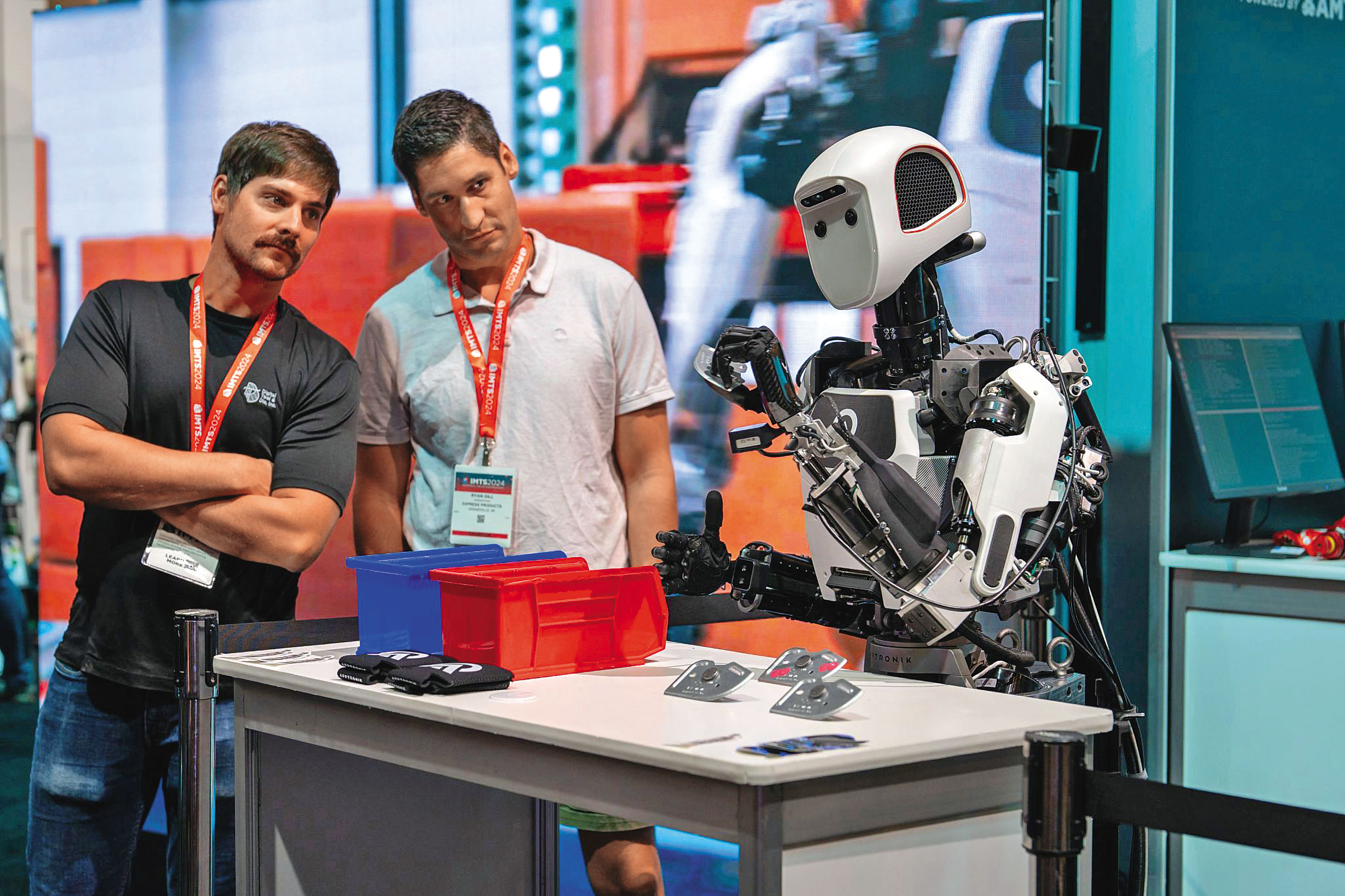 AI從基礎建設走向應用端，將大幅改變人類生活。（翻攝Apptronik Linkedin）