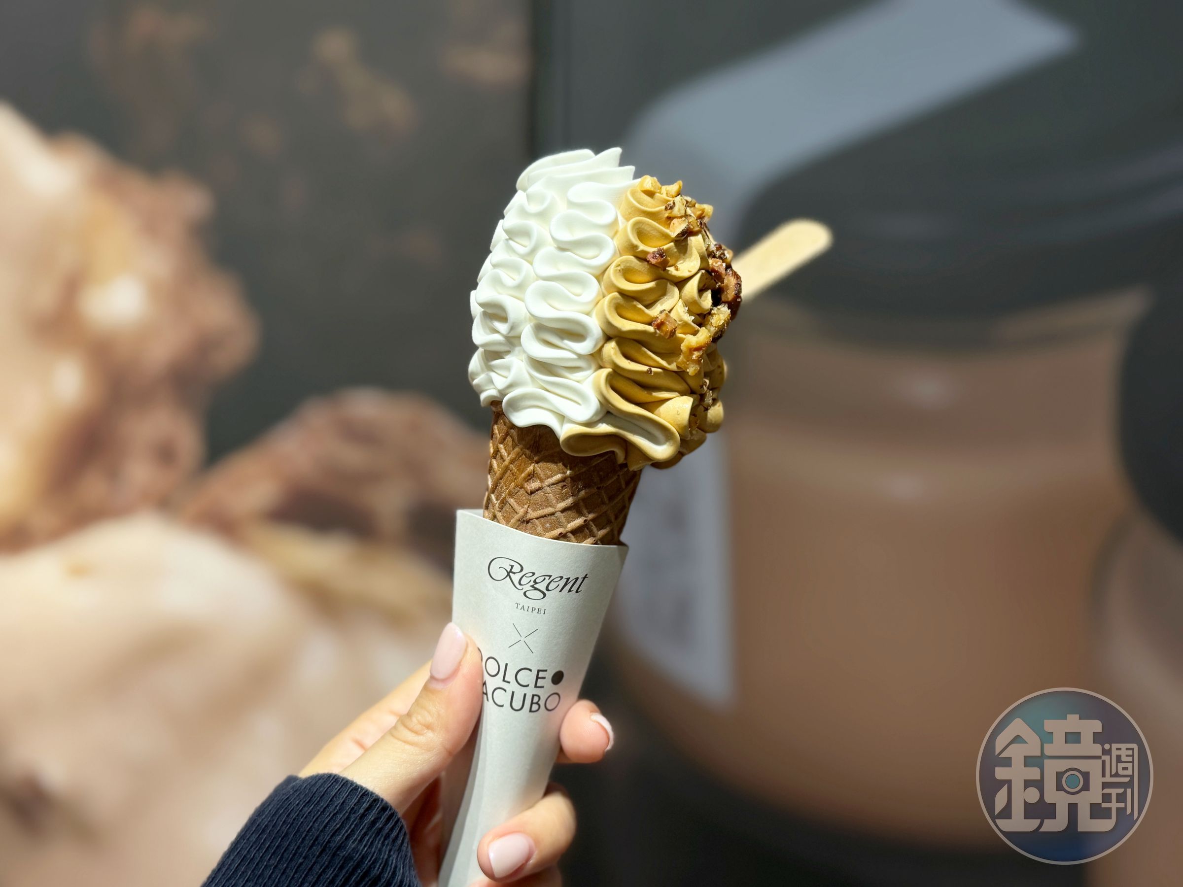 DOLCE TACUBO的明星招牌「花漾霜淇淋」，被封為「東京第一霜淇淋」，一推出就在社群掀起打卡熱潮