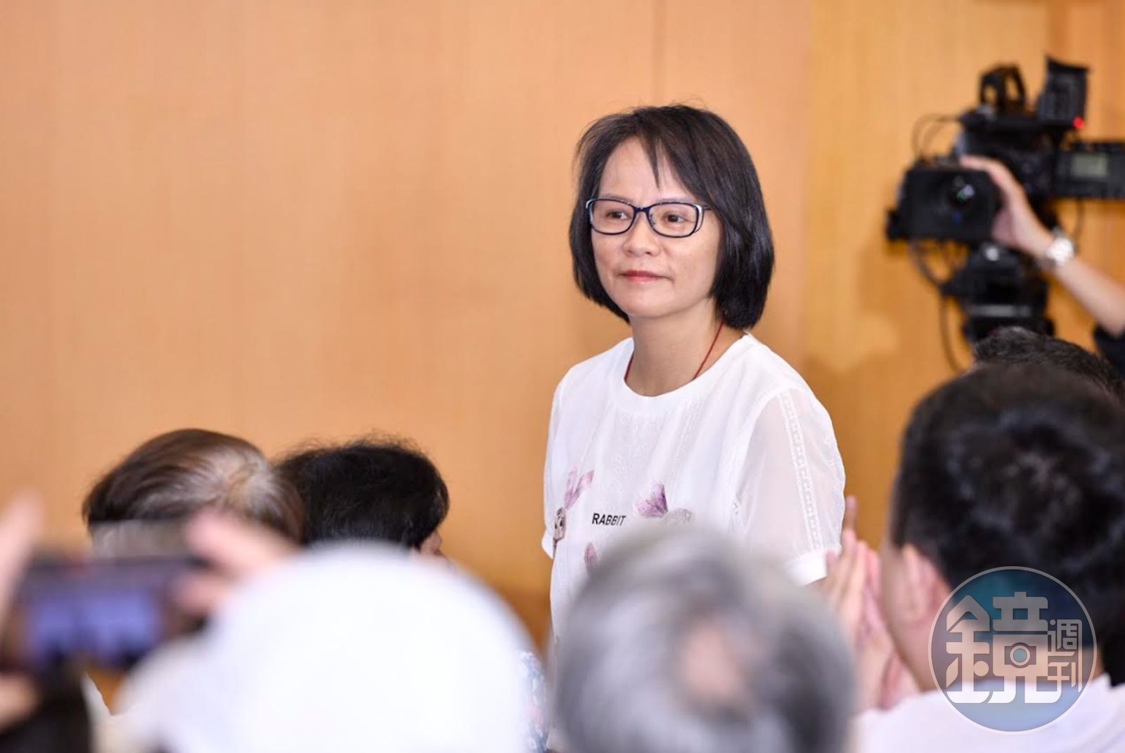 北一女國文教師區桂芝。（鏡報新聞網提供）