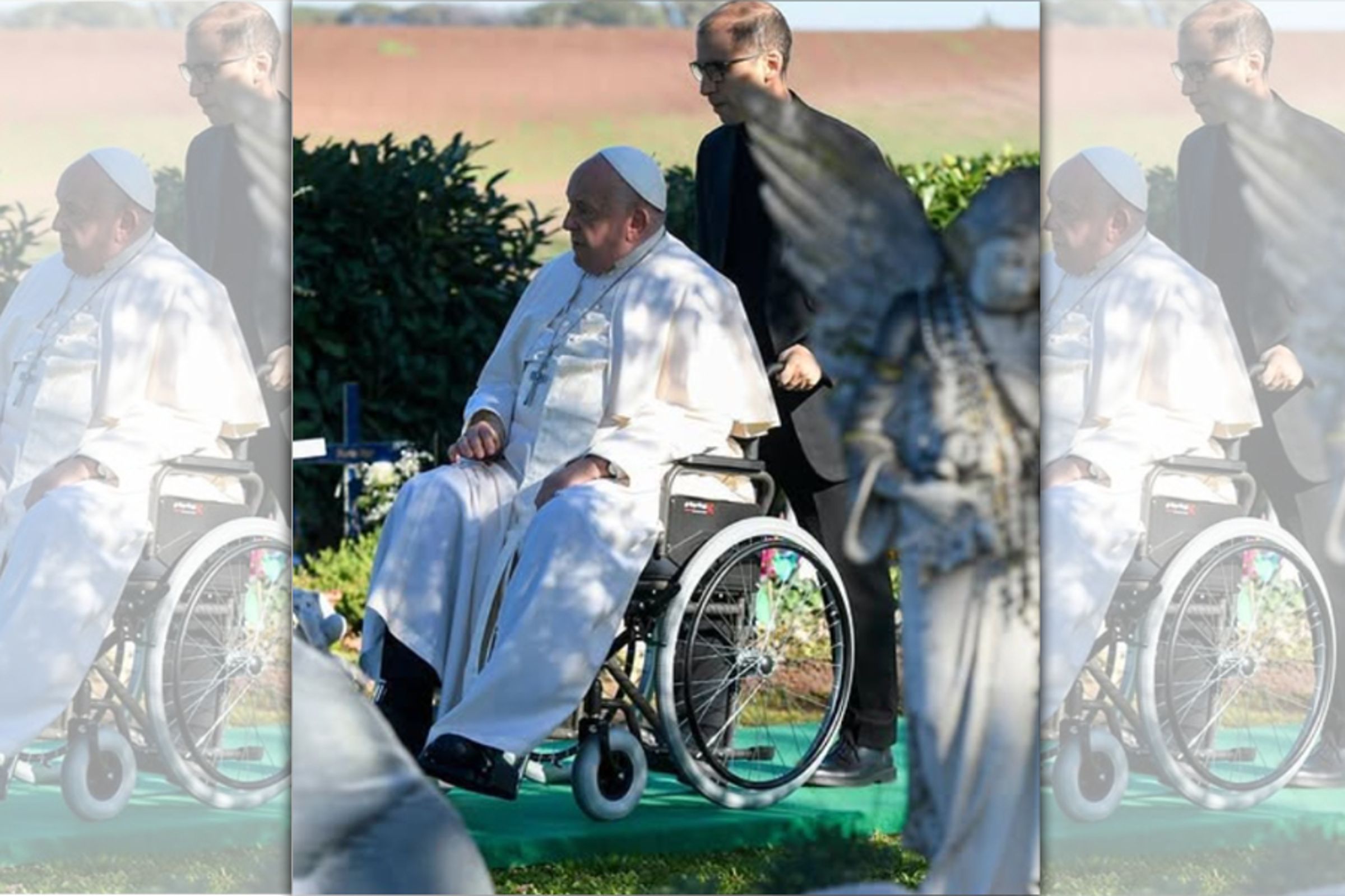 教宗方濟各已確診為雙側肺炎。(翻攝Pope Francis Instagram)