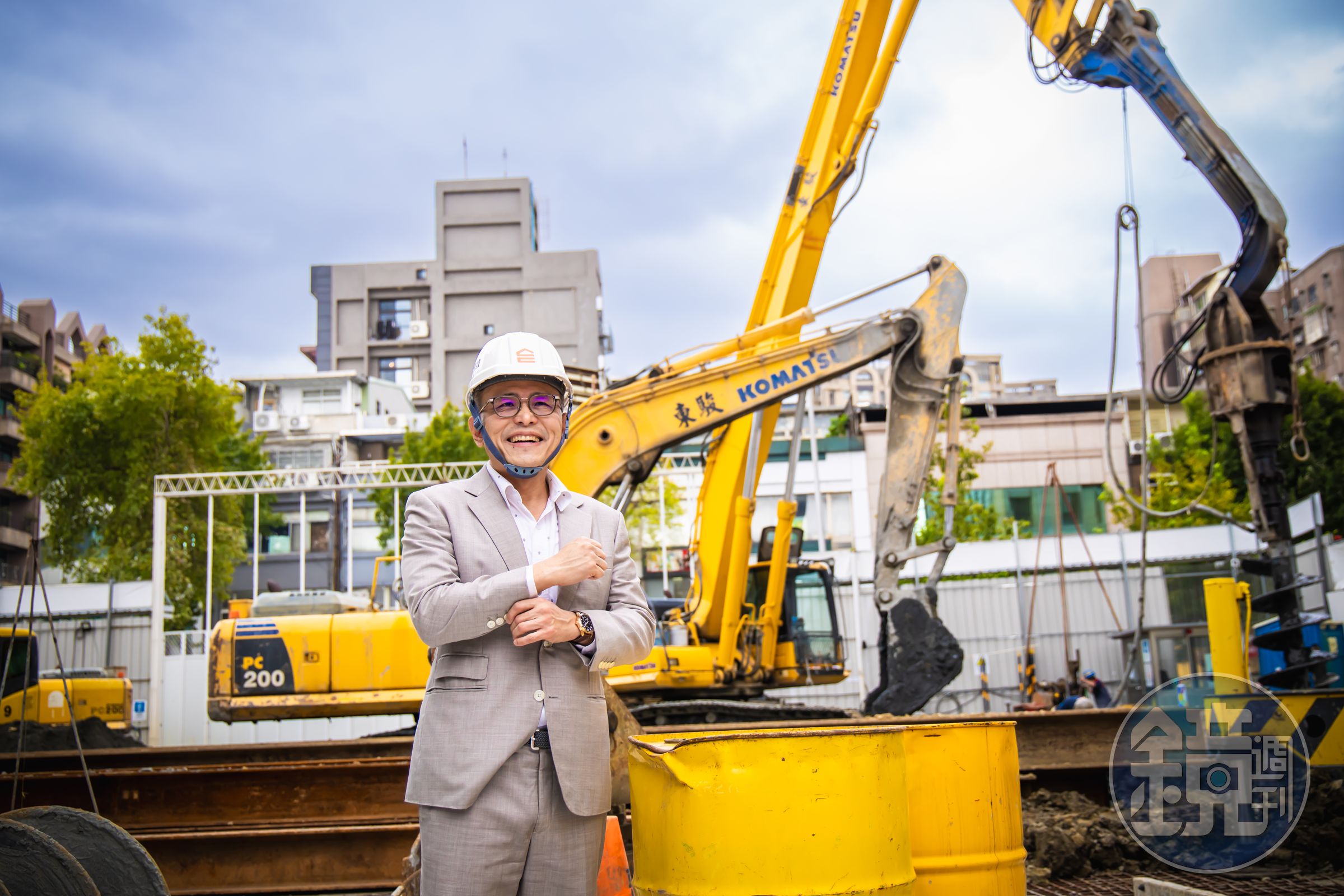 有深厚土地開發底子的蔡錫全,創業12年便累積了20個案子,去年推案近80億元。今年他進軍殺戮戰場北士科重劃區,要用產品力與品味做出差異化。