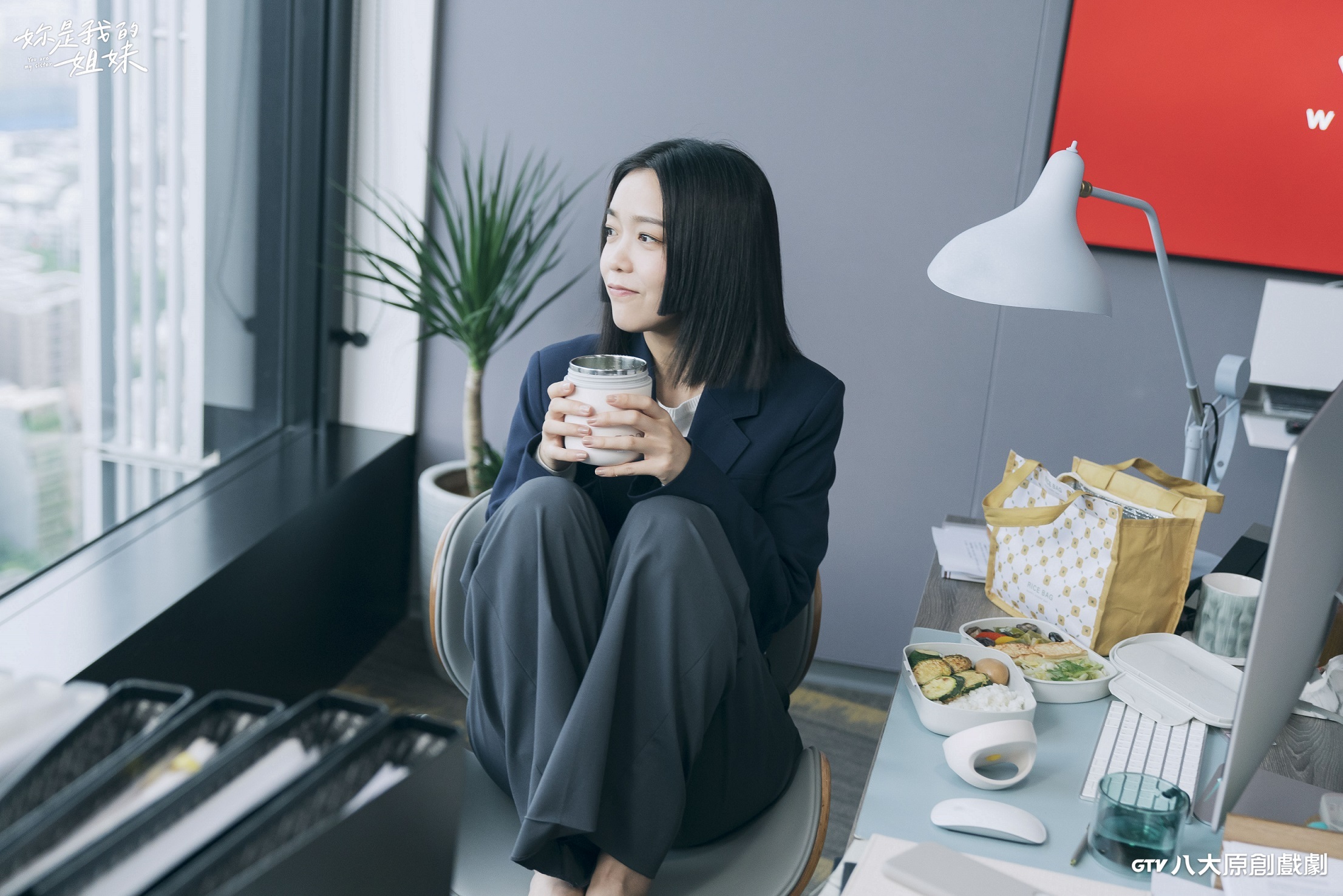 李霈瑜（大霈）在八大《妳是我的姐妹》選擇離職，過自己想要的生活。（八大提供）