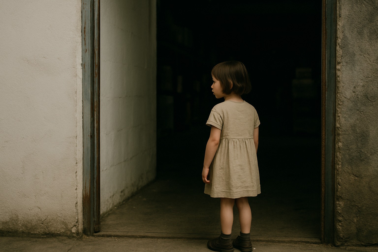 女童被超商店員帶進倉庫性侵得逞，母親調閱監視畫面向警方報案、揭露惡行。（AI合成示意圖，ChatGPT生成）