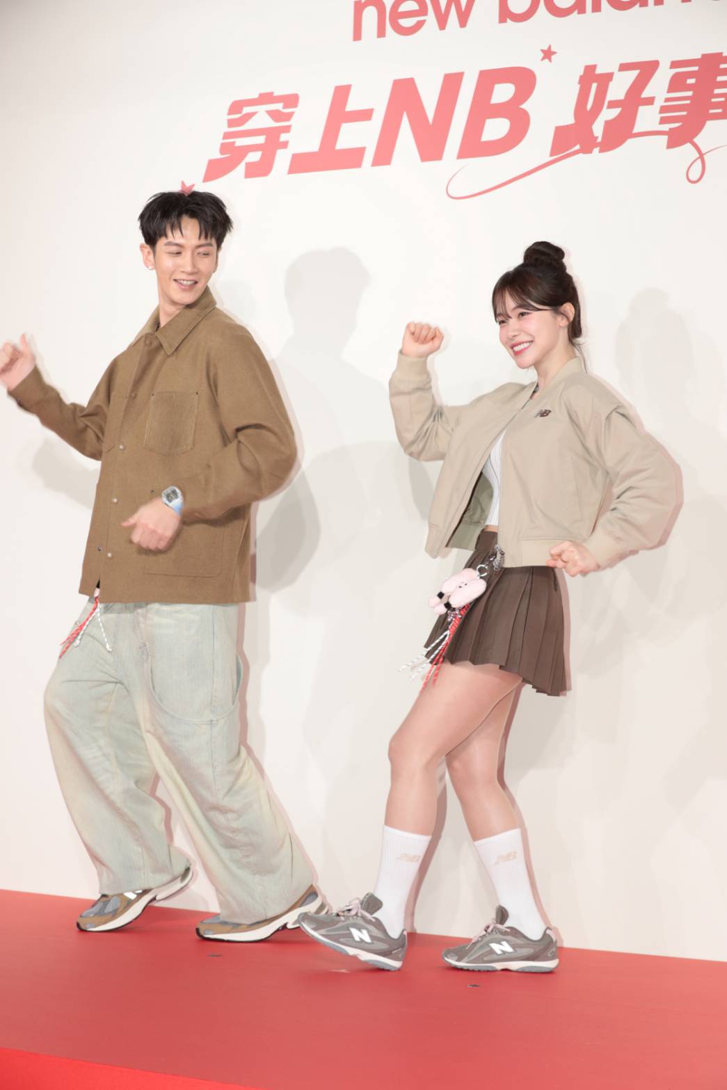 柯震東、李多慧首度同台，兩人合體大跳應援舞，逗趣互動萌翻全場。