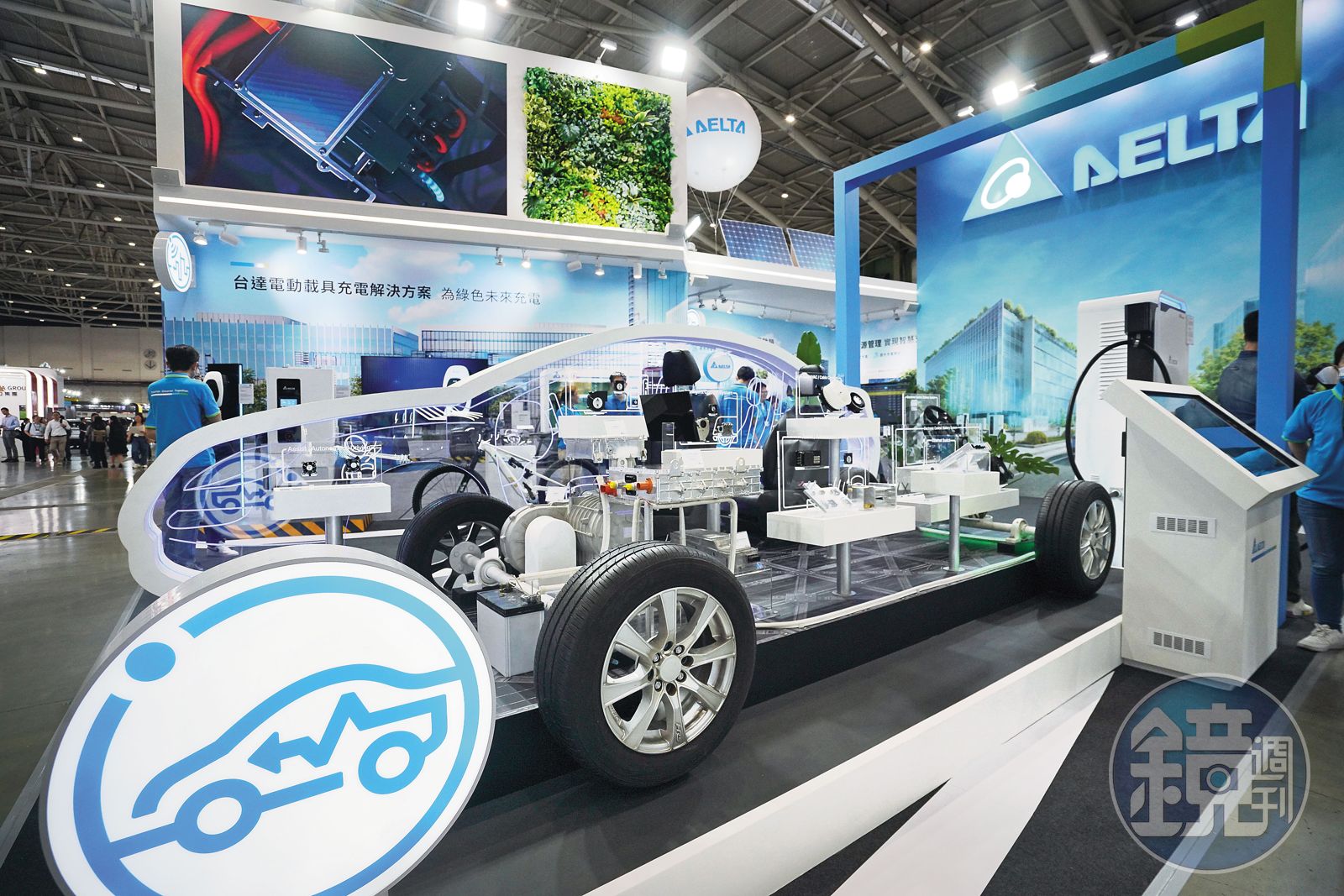 台達電積極布局車用電子與電動車的動力系統。