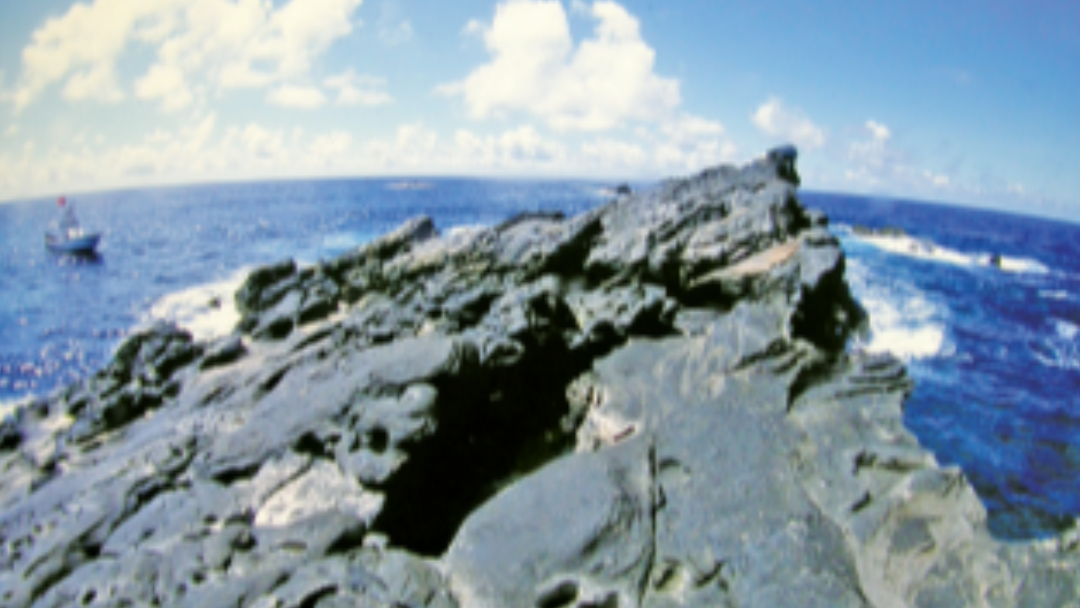 七星岩潛點海流多變險象環生，僅適合經驗豐富的潛水員。（海巡署提供）