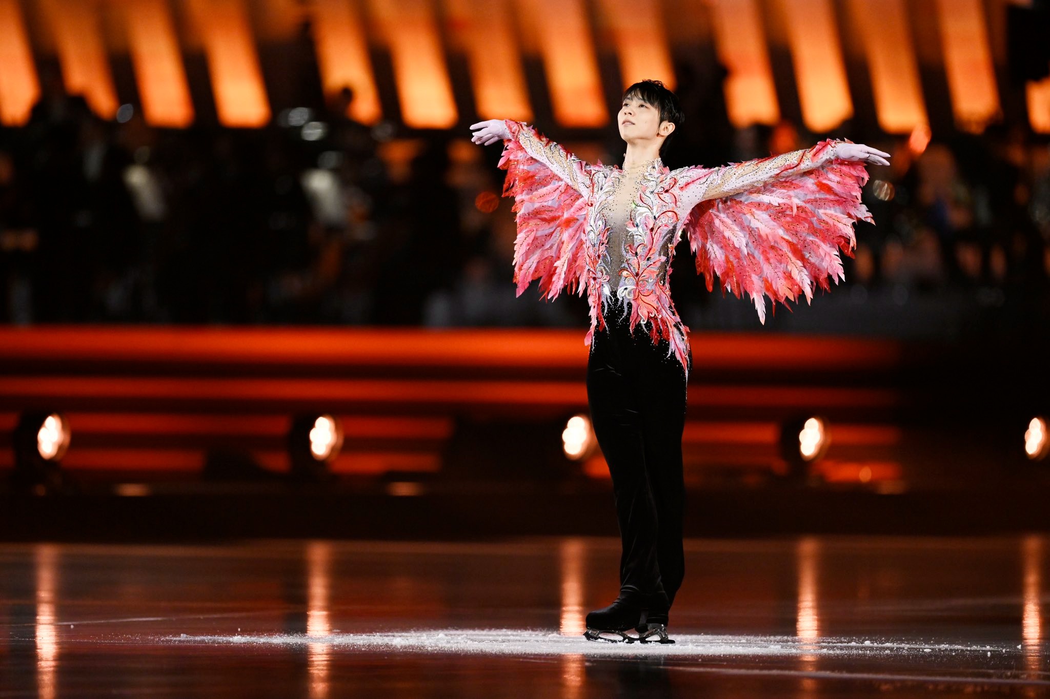 羽生結弦（圖）閃婚閃離，被女方的家鄉痛批「算什麼男人」。（翻攝自羽生結弦Twitter）
