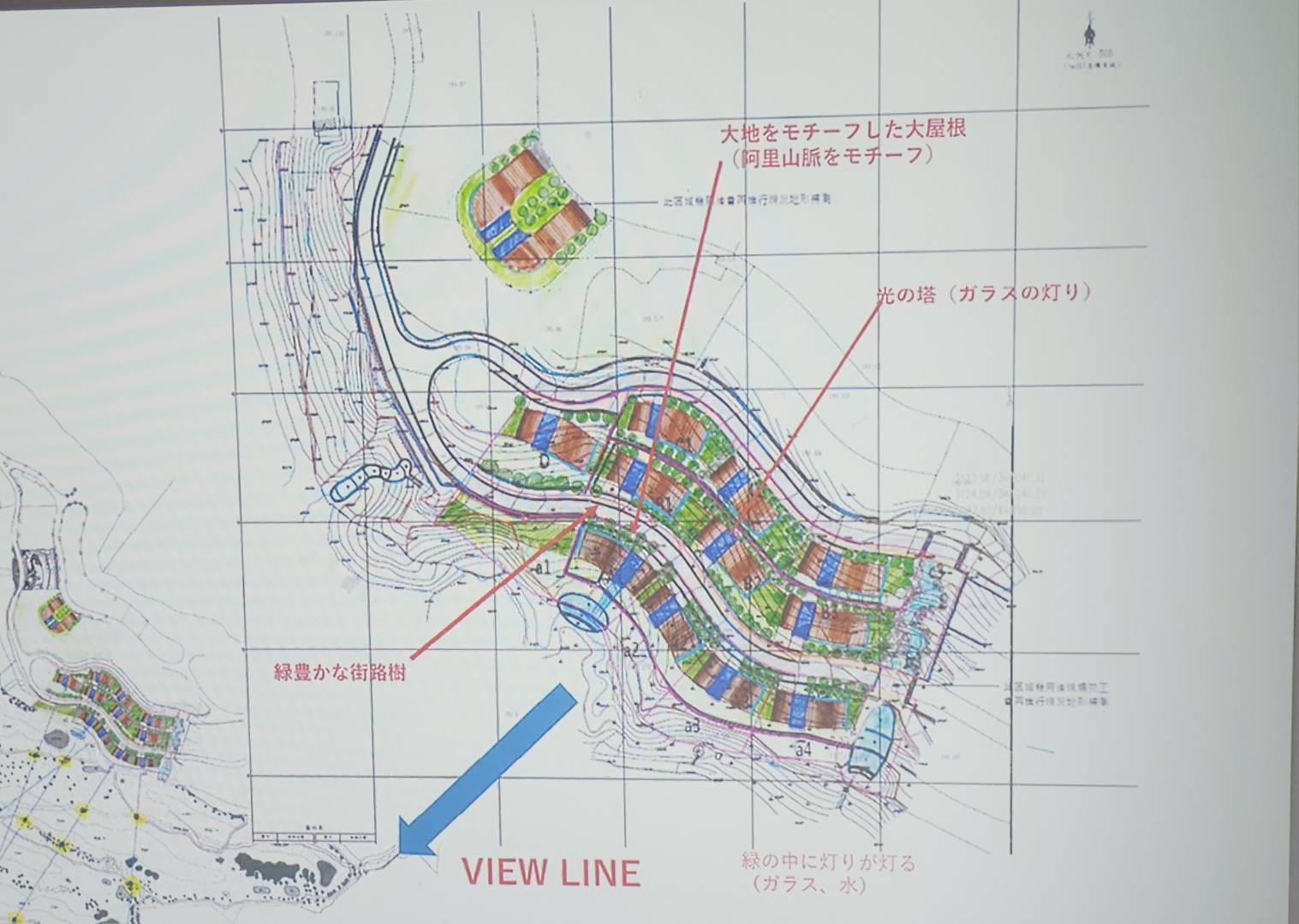 「12翫俱樂部」占地4000坪，將分割成帶建照的12塊土地，興建成12棟從270坪到629坪的別墅。