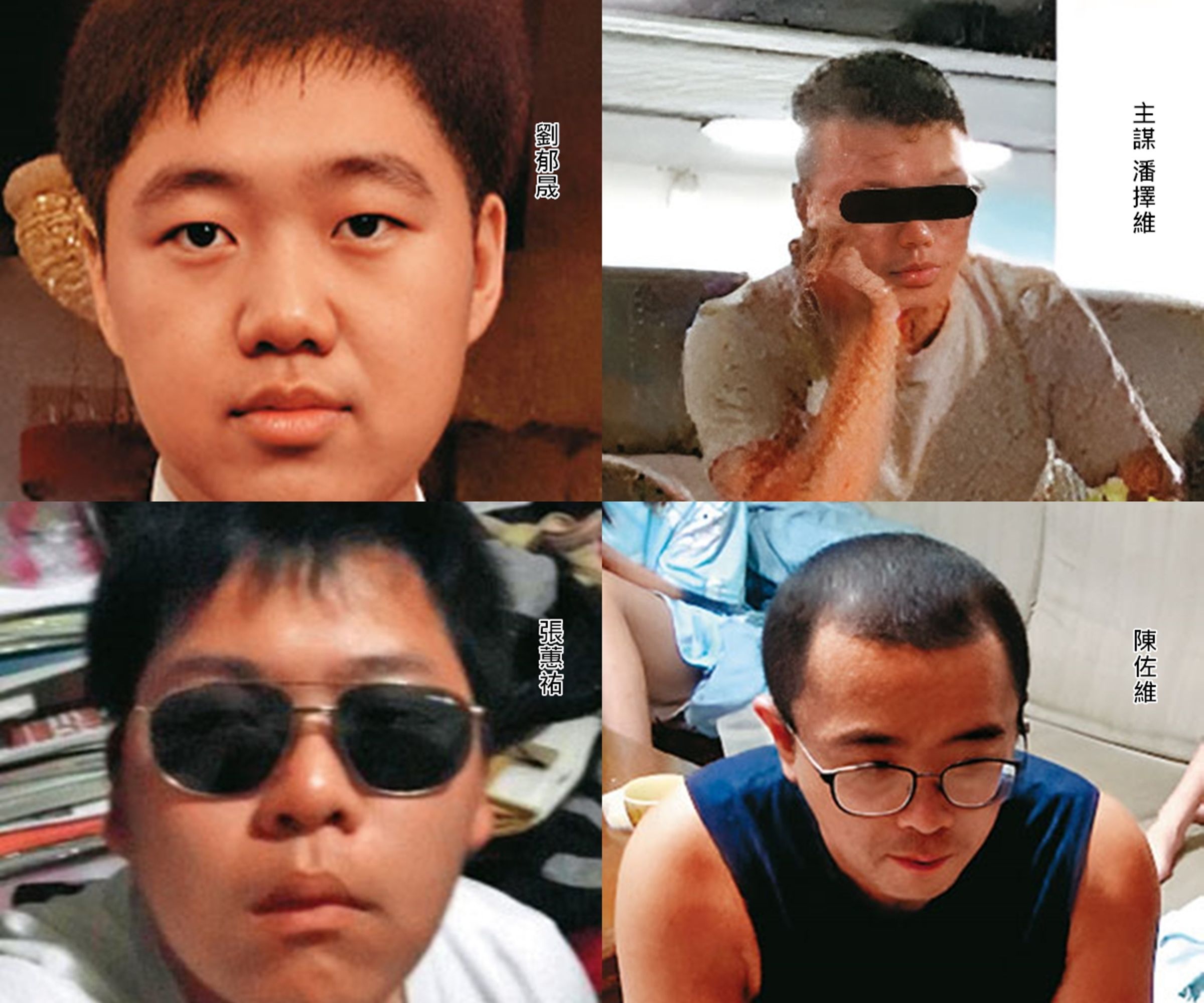 「台蘿教主」陳佐維（右下）遭起訴，法院重判12年。（翻攝畫面）