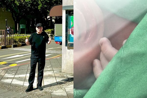 趙正平「老來得子」今升格當爸。（翻攝自趙正平臉書）