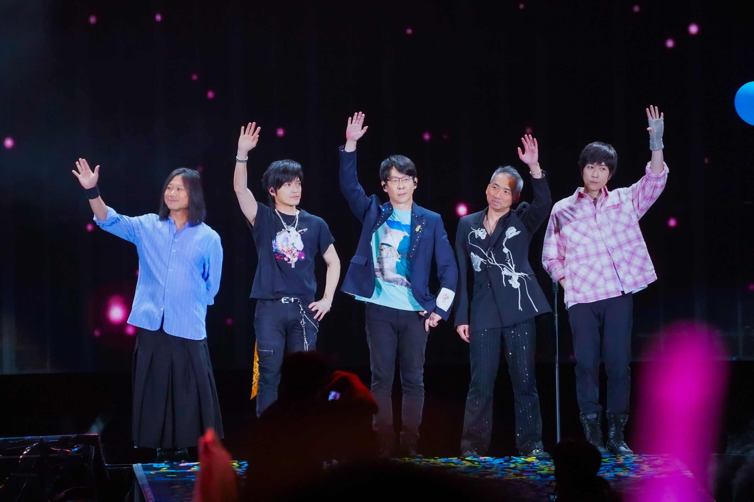 五月天在台中四場演唱會圓滿結束。（相信音樂提供）