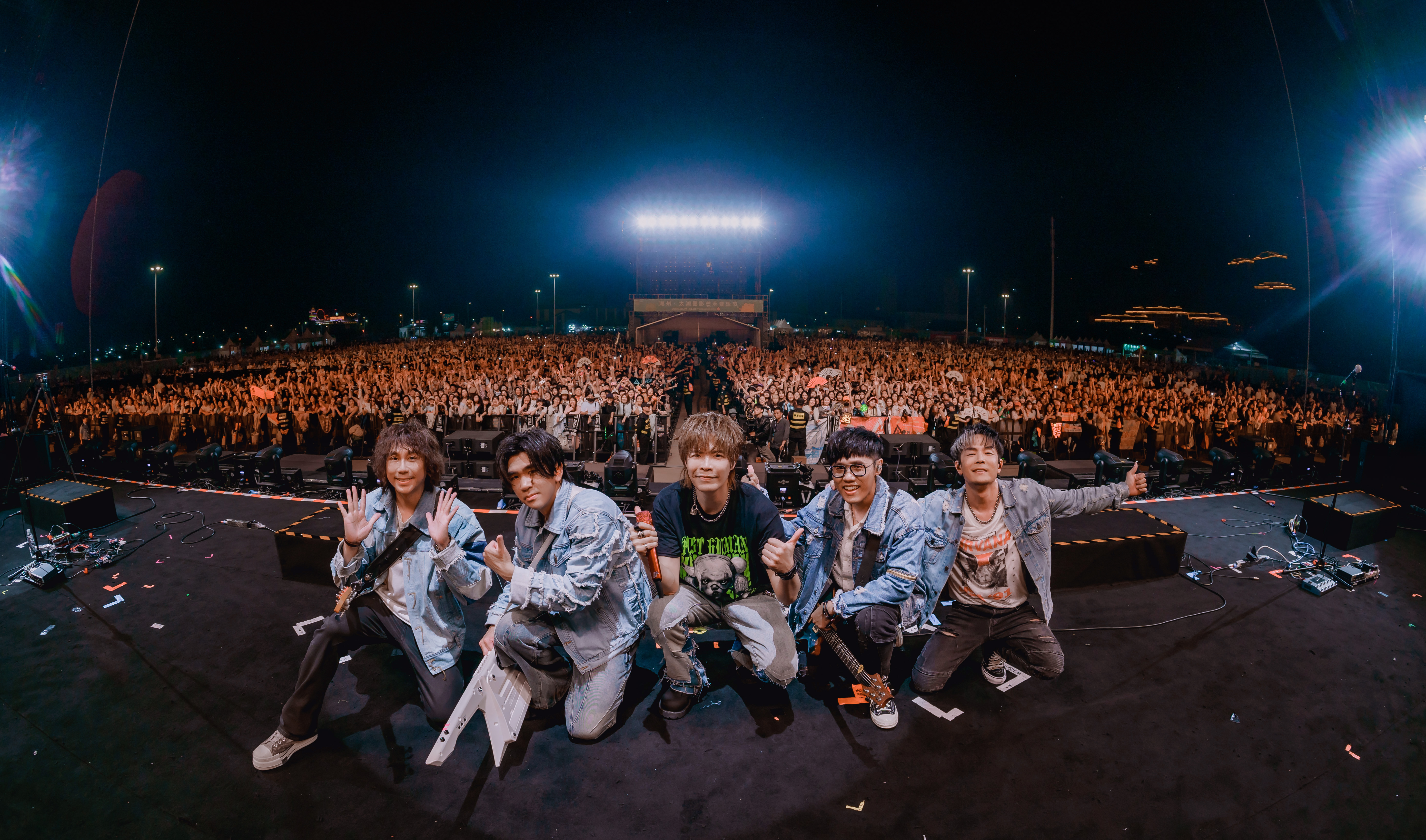 八三夭樂團面對破億成績非常激動與感恩。（不搖就滾提供）