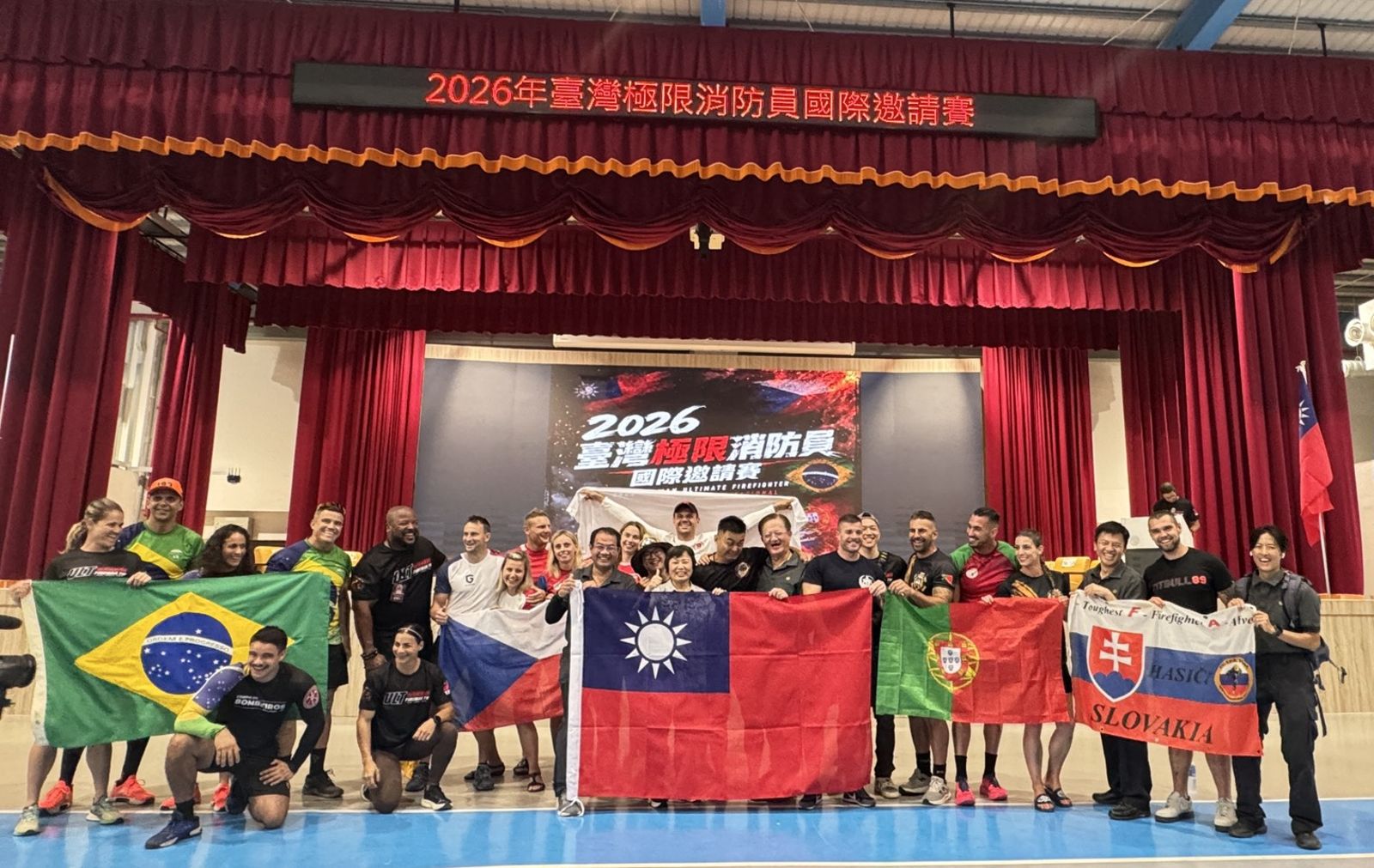 5國16位魔王級消防員跨海壓境 極限對決一觸即發