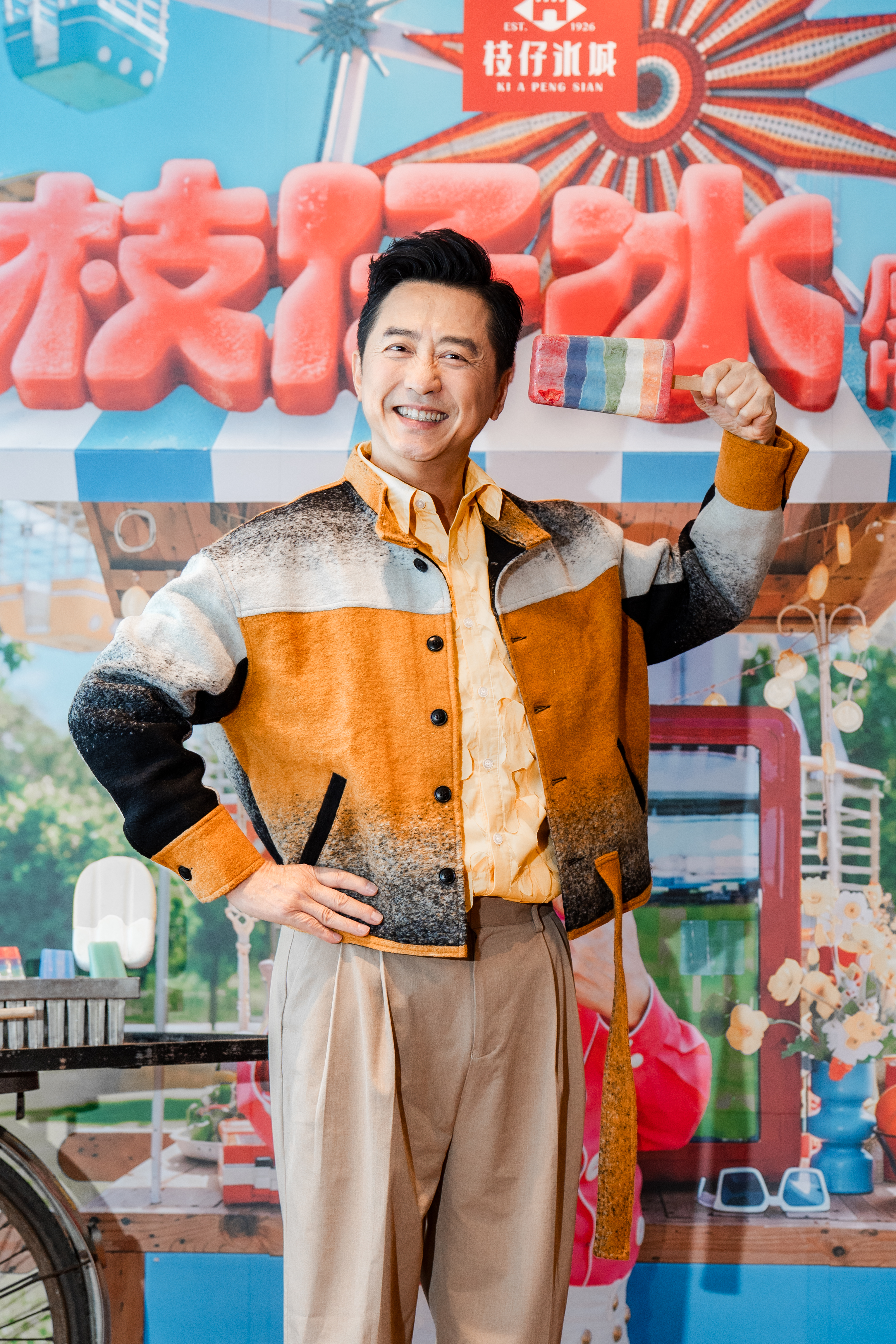 對於找兒子小哈利合作，哈林還在等兒子的時間。（圖／福茂唱片提供）