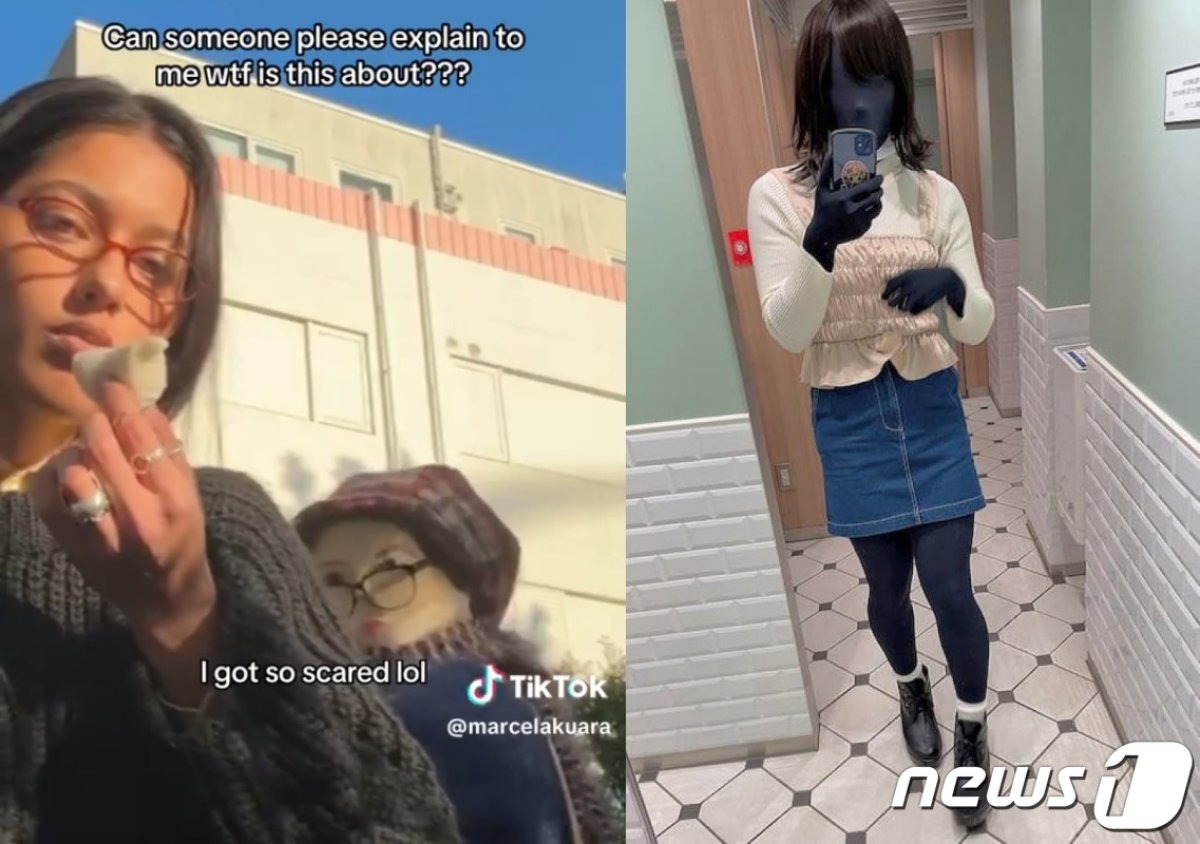 有外國觀光客表示被這名「七月半玉女」嚇到。（翻自《NEWS 1》）