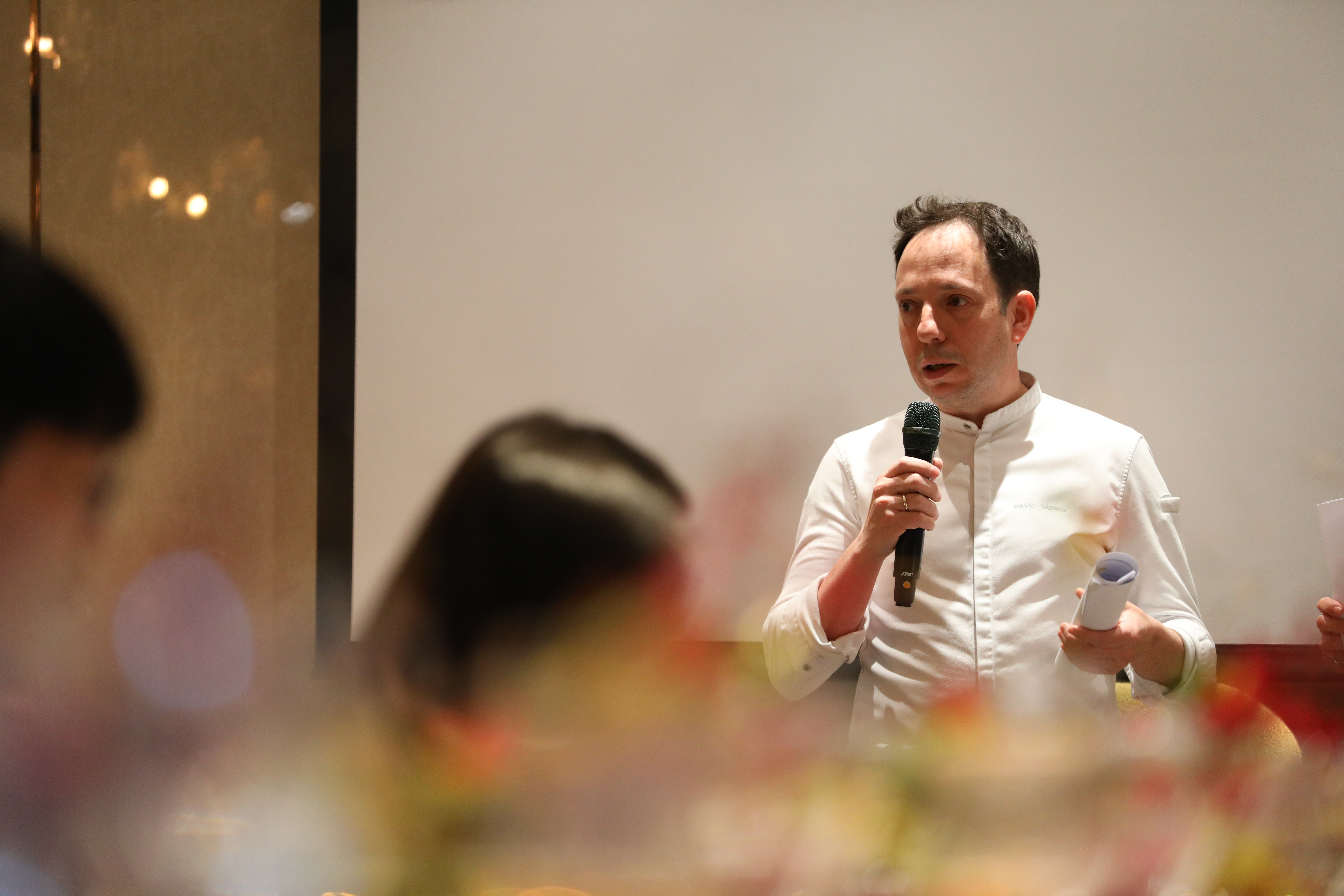 Molino de Urdániz執行主廚兼老闆David Yárnoz來台坐鎮打造新菜式。