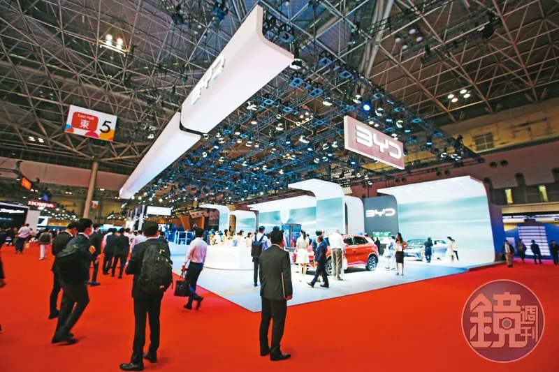 外傳中國電動車比亞迪有意從泰國出口電動車登台銷售,引發業界討論。(曹以斌攝)