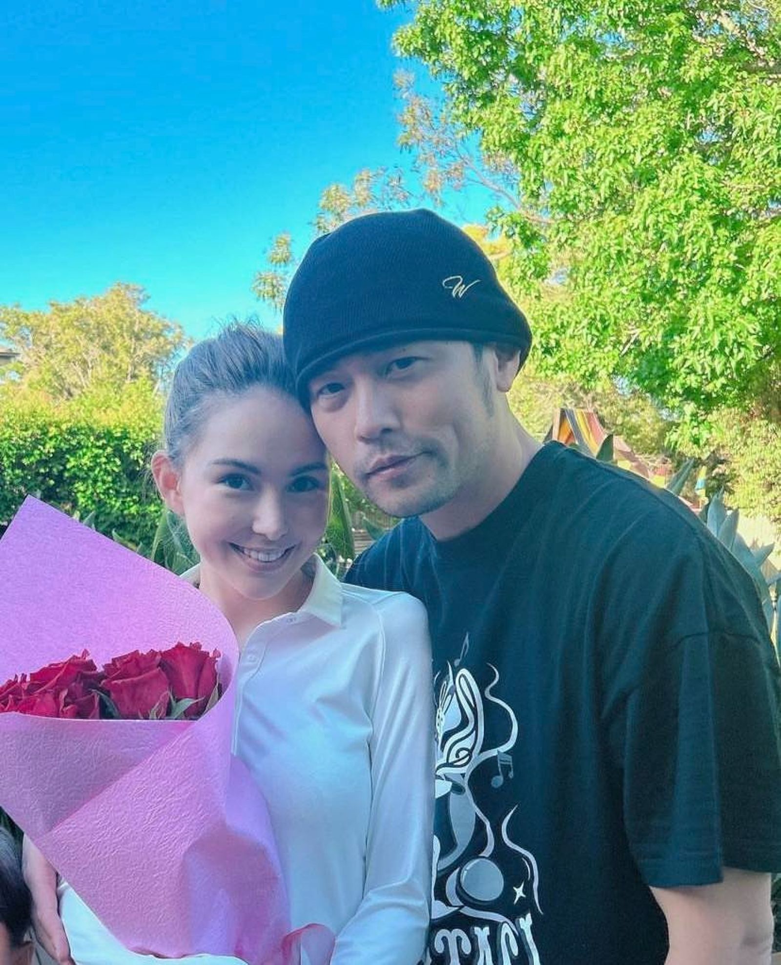 周杰倫婚前緋聞不斷,但婚後卻變成「女兒傻瓜」。(翻攝自周杰倫IG)
