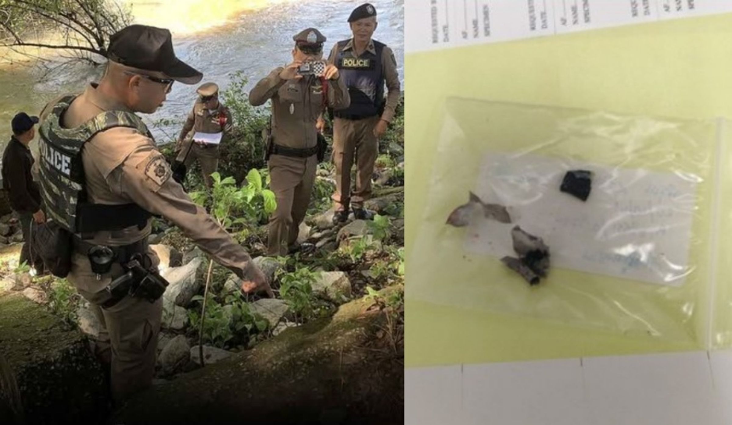 泰國一名男子邊釣魚邊抽電子菸,卻因電池爆炸身亡,金屬碎片刺穿心肺,成為泰國首例電子菸奪命事故。(翻攝自臉書/Drama-addict)