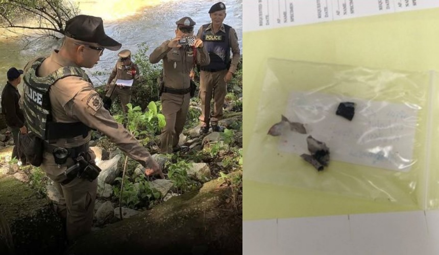 泰國一名男子邊釣魚邊抽電子菸，卻因電池爆炸身亡，金屬碎片刺穿心肺，成為泰國首例電子菸奪命事故。（翻攝自臉書/Drama-addict）
