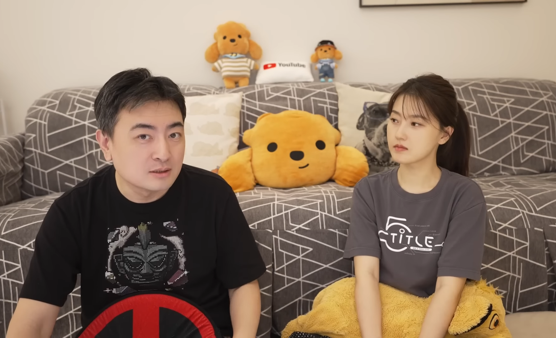 老高與小茉夫妻檔已許久未露臉，讓粉絲相當擔憂。（翻攝「老高與小茉 Mr & Mrs Gao」YouTube頻道）