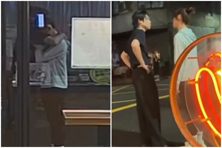 近日網路瘋傳一段情侶吵架片，內容甜蜜又狗血，全程被目擊民眾拍下並上傳社群平台，掀起討論。（翻攝自Threads）