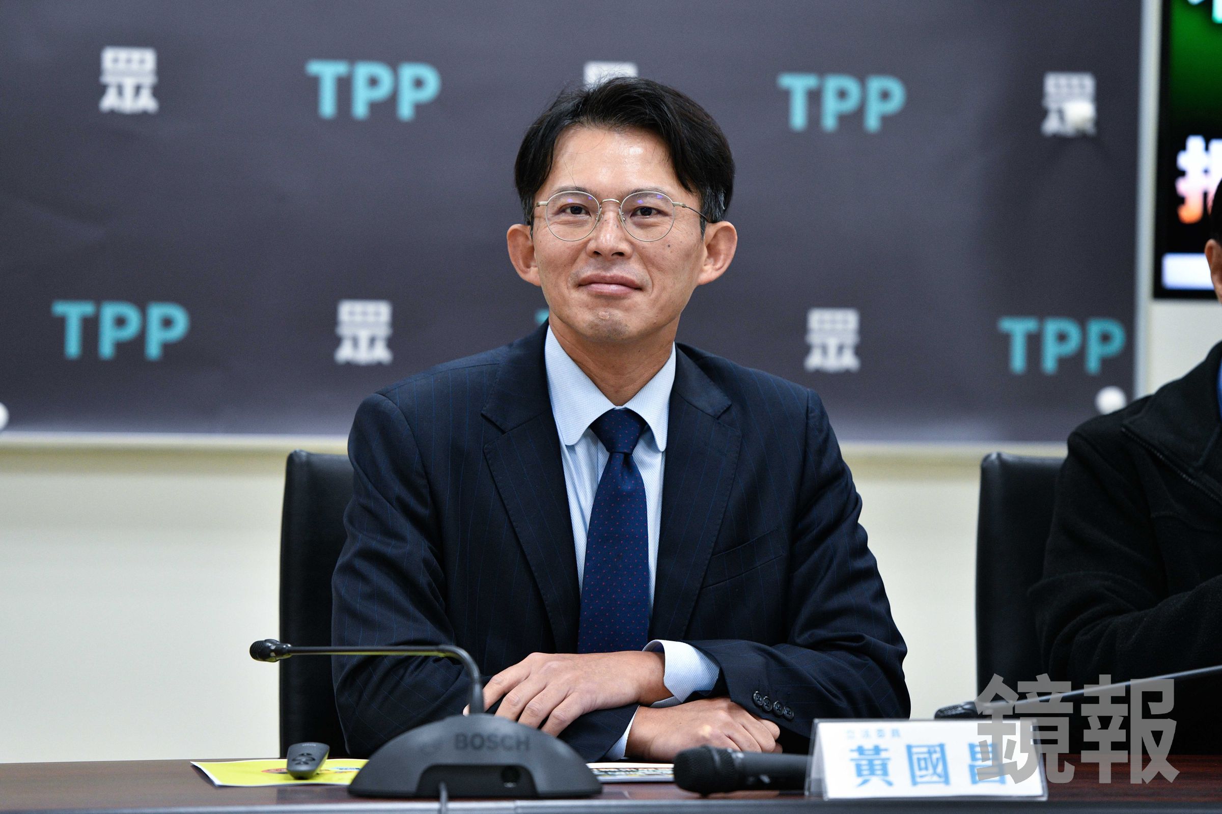 民眾黨主席黃國昌卸任立委後,宣布備戰參選新北市長。(資料照,鏡報李智為)
