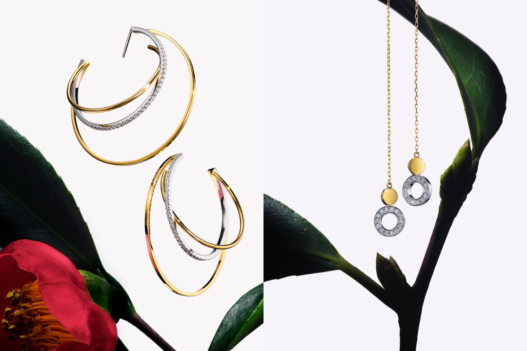 日本珠寶品牌AHKAH以「旬」為靈感，詮釋美麗與魅力綻放的瞬間。（AHKAH提供）