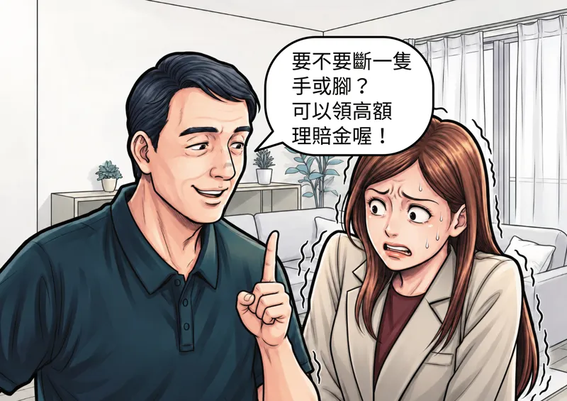 河口湖凶殺內幕2／幫井雲蓉買多張保單一次付清　他竟說：斷一隻手或腳有高額理賠