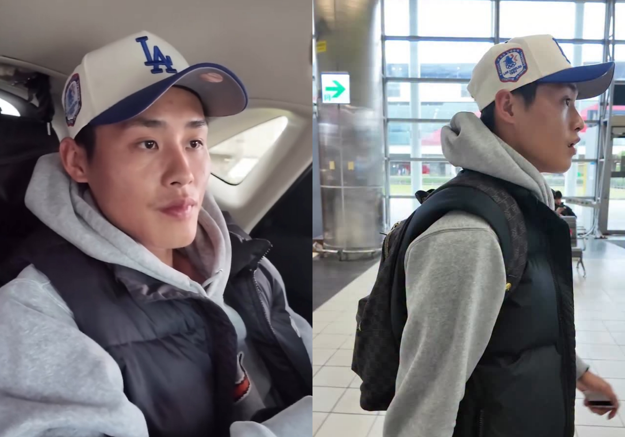 味全龍內野手張政禹遞補退賽的李灝宇，4日緊急搭機前往東京與中華隊會合。（翻攝Instagram@yu_6.8）