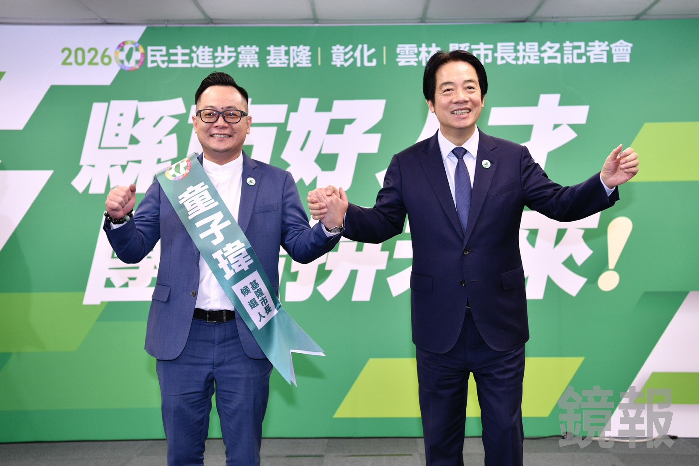 童子瑋表示,他已經規劃完整的基隆城市交通藍圖,也已率先提出國道及通勤政見。(鏡報李智為)