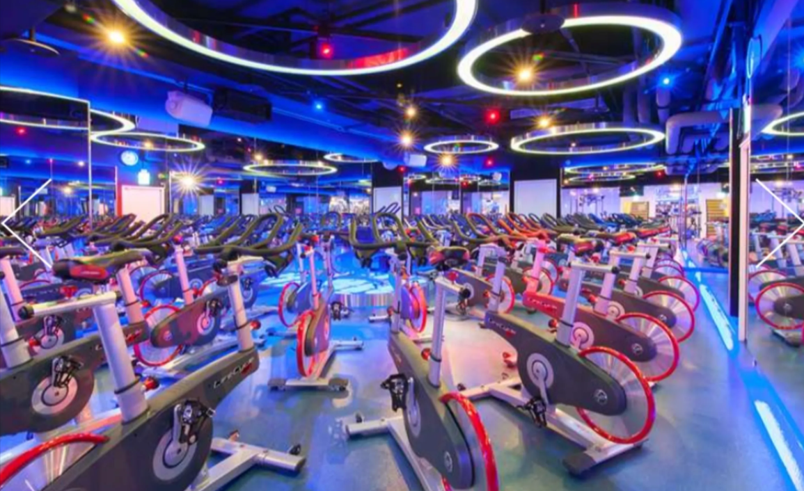 「全真瑜珈健身」遭控拖欠工程尾款，財務出問題。（讀者提供）