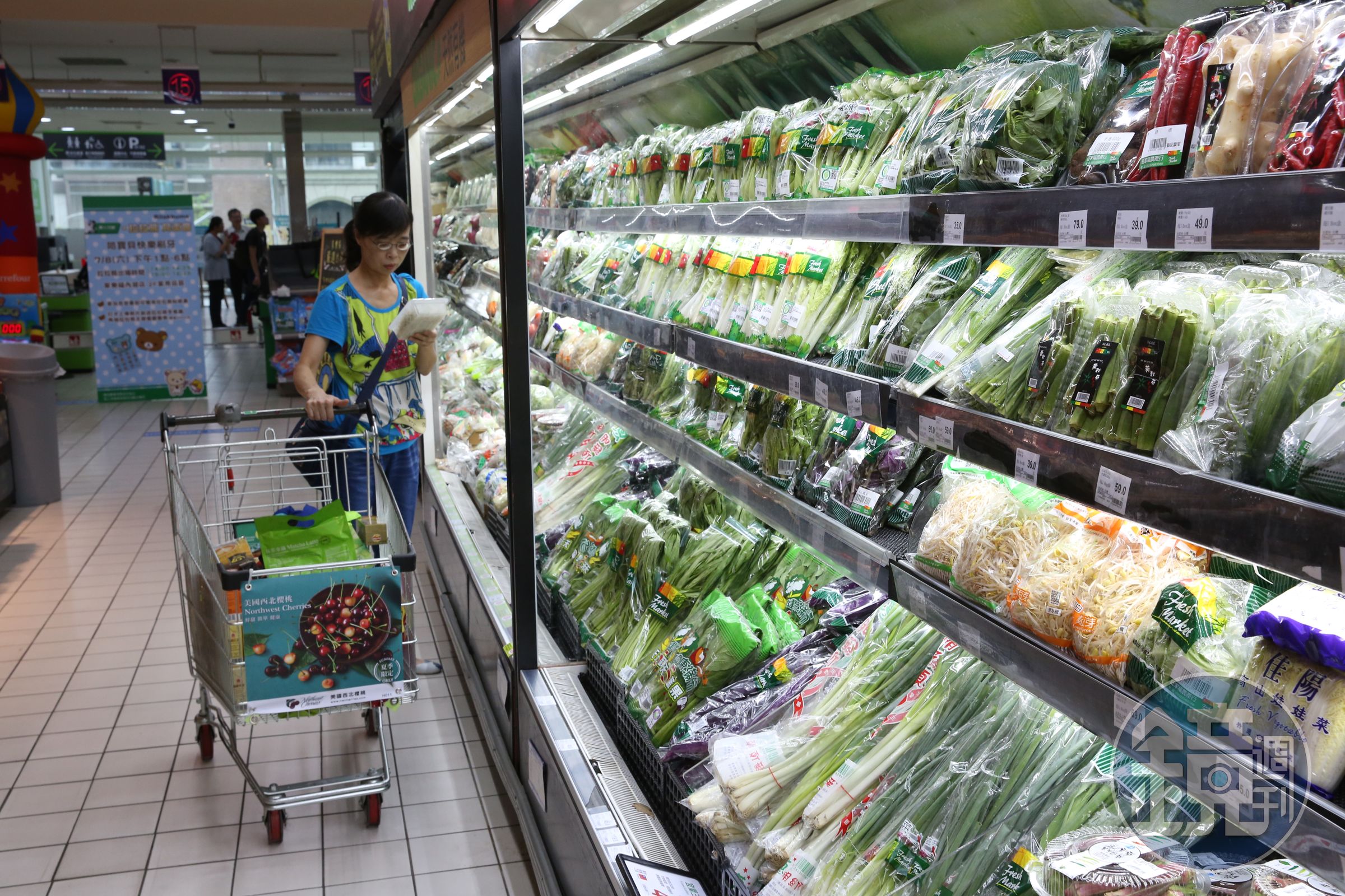 食藥署公布「113年7-8月市售蔬果農產品農藥殘留監測結果」，共有79件違規。（本刊資料照）