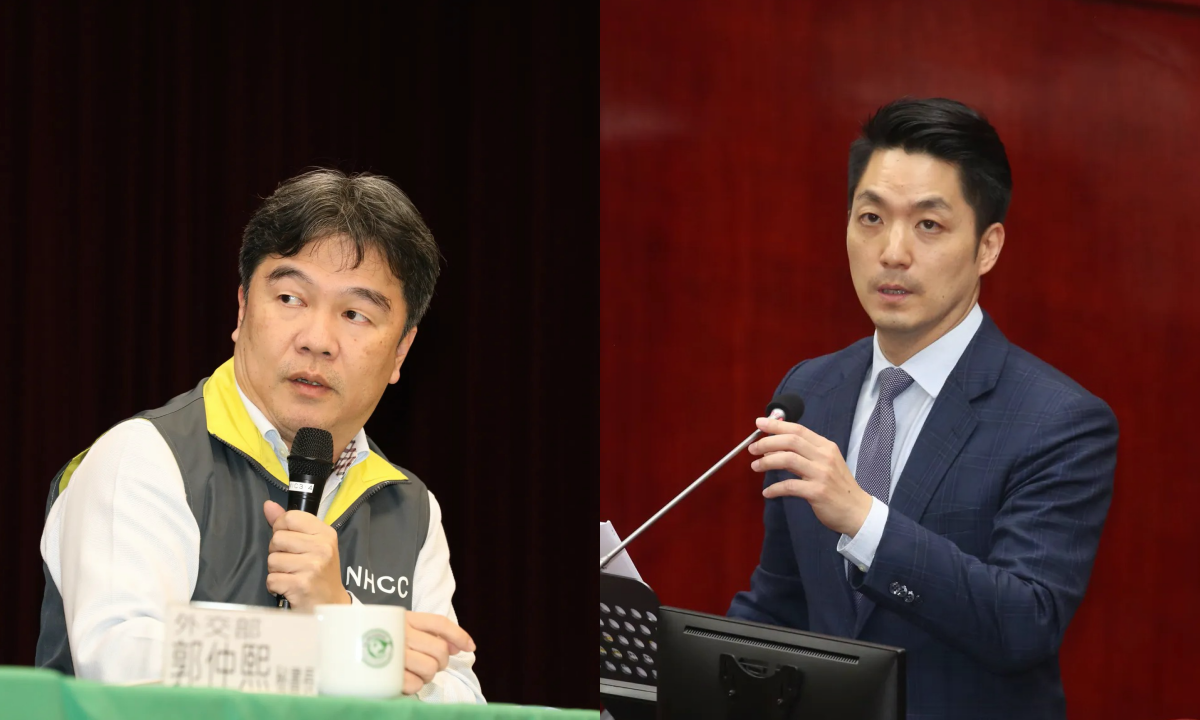 衛福部次長王必勝（左）為了高端疫苗連日隔空大戰台北市長蔣萬安（右）。（本刊資料照）