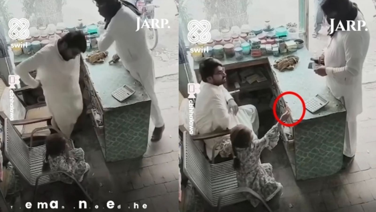 暖片／5歲萌娃純真1舉動讓搶匪後悔？目睹蒙面人「持槍狂K父劫財」　網讚：她救了爸爸