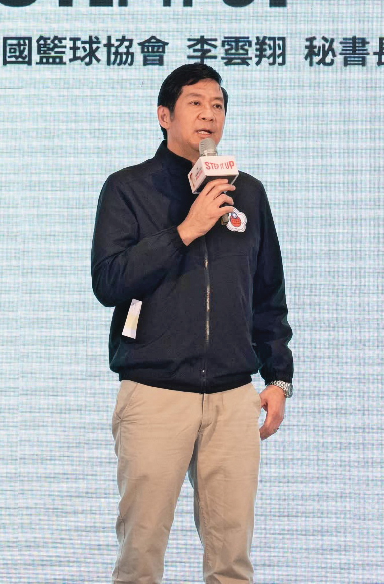 李雲翔曾任籃協正、副祕書長，籃壇評價兩極。（翻攝中華籃協臉書）
