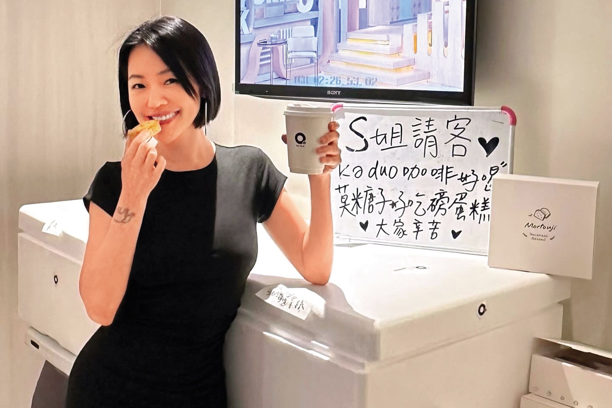 小S最近po出戒酒後的照片,被讚回春。(翻攝自小S IG)