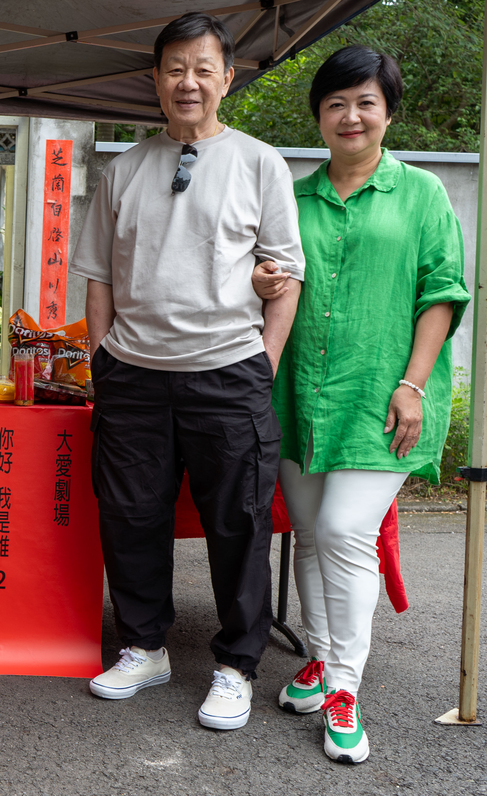 寇世勳、崔佩儀在《你好，我是誰2》飾演曹汶龍（曹爸）、曹媽。（大愛電視提供）
