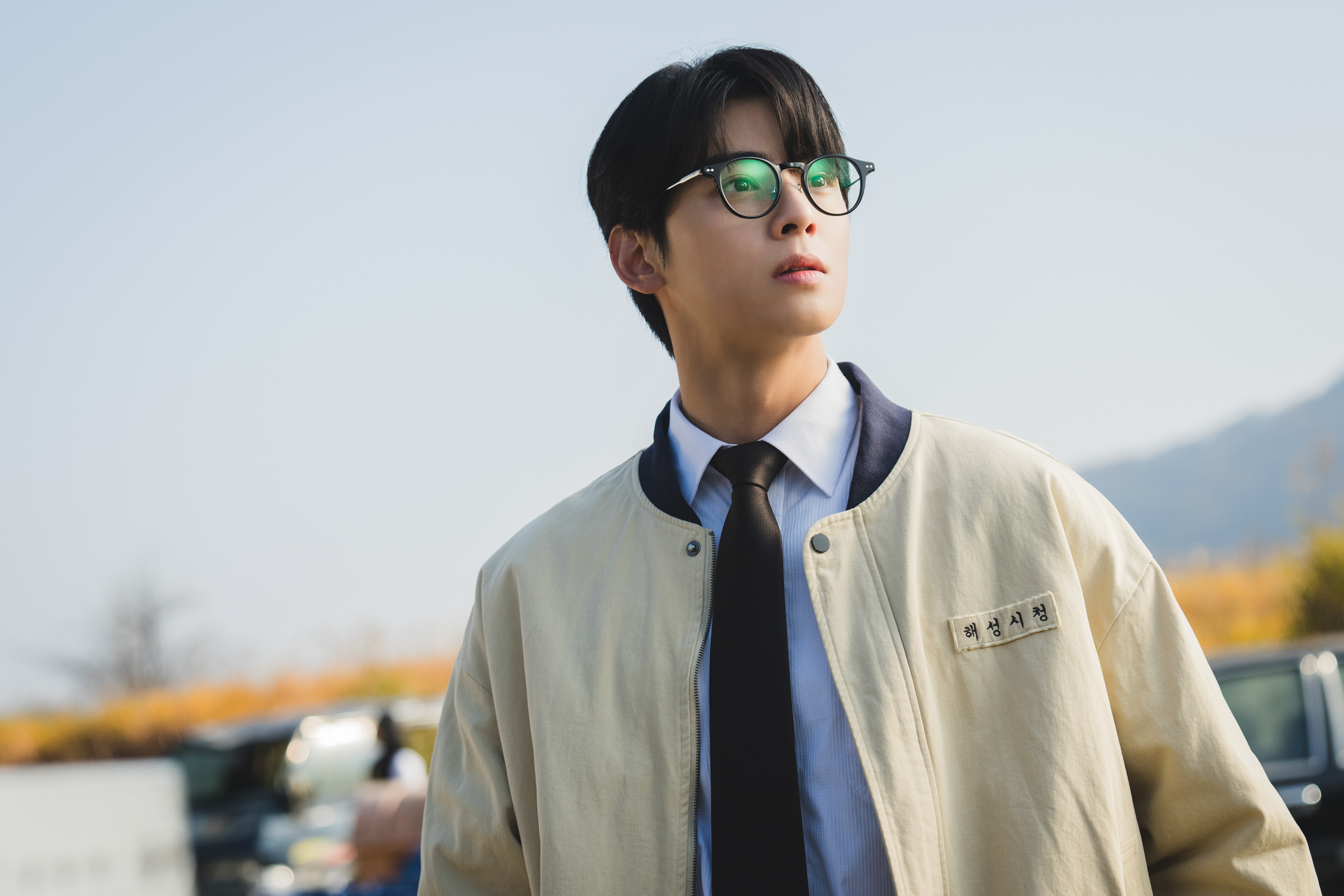 《超能路人甲》男主角車銀優目前因服兵役入伍，缺席新劇宣傳。（Netflix提供）
