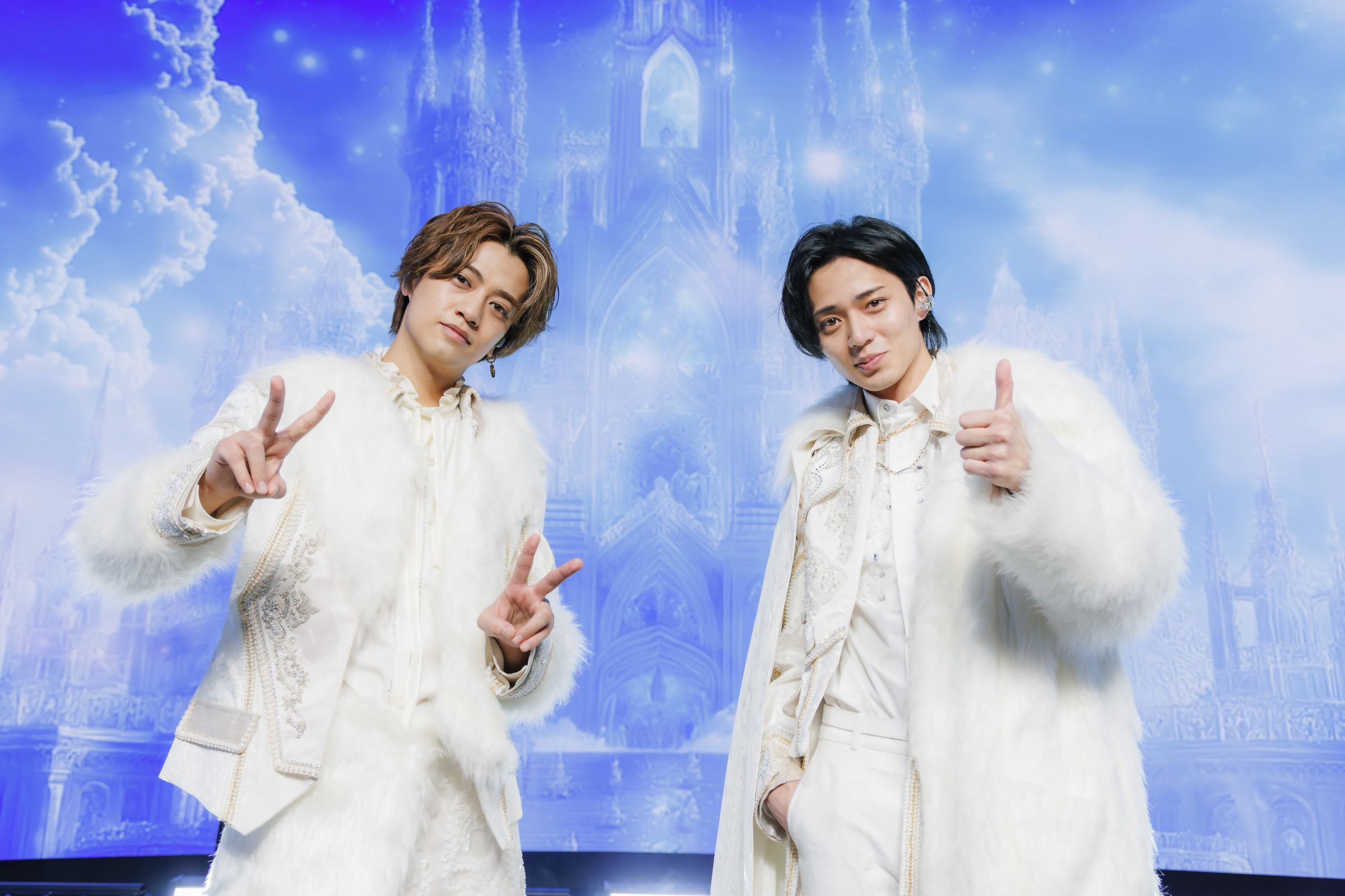 King & Prince永瀬廉與高橋海人接受台灣媒體訪問。（環球音樂 提供）