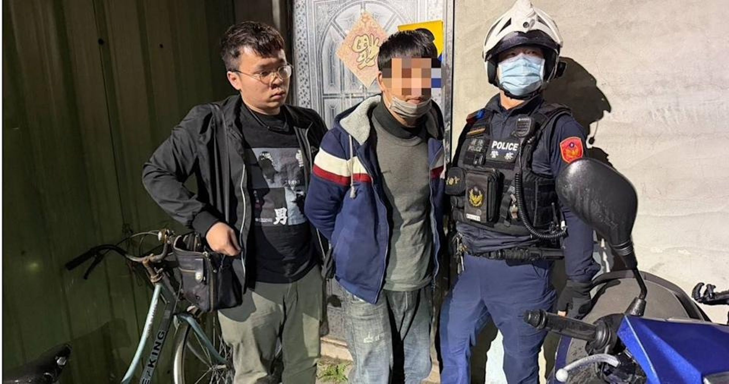 新北市蘆洲區近日發生弒父母凶殺案。（翻攝畫面）