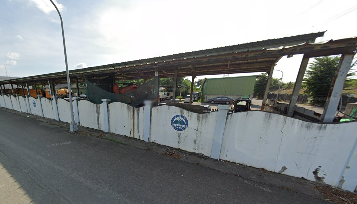 雲林二崙鄉長鍾東榮意將垃圾掩埋場復育地（圖）出租予光電業，以增加財政收入。（翻攝Google Maps）