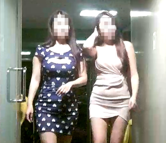 OLA旗下小姐個個長相甜美、身材婀娜多姿,完全不輸職業模特兒。