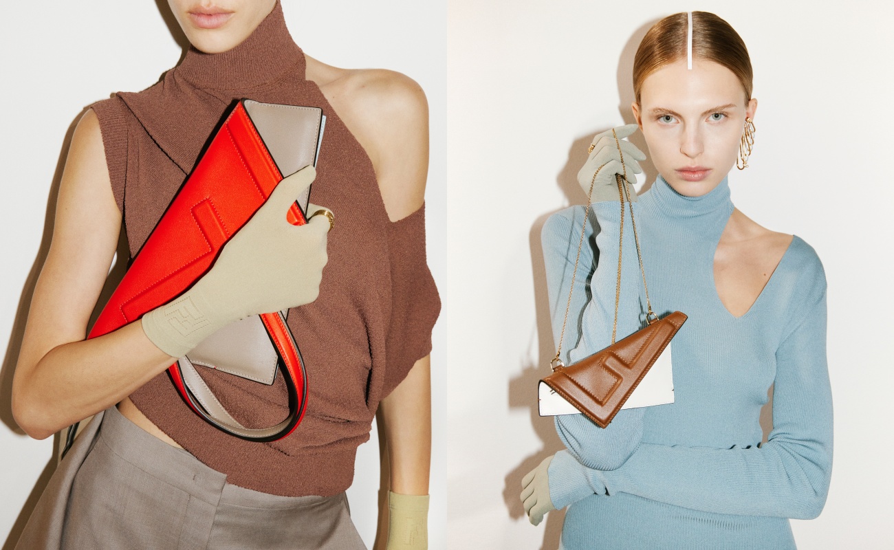 FENDI Flip包款有多種尺寸。(FENDI提供)