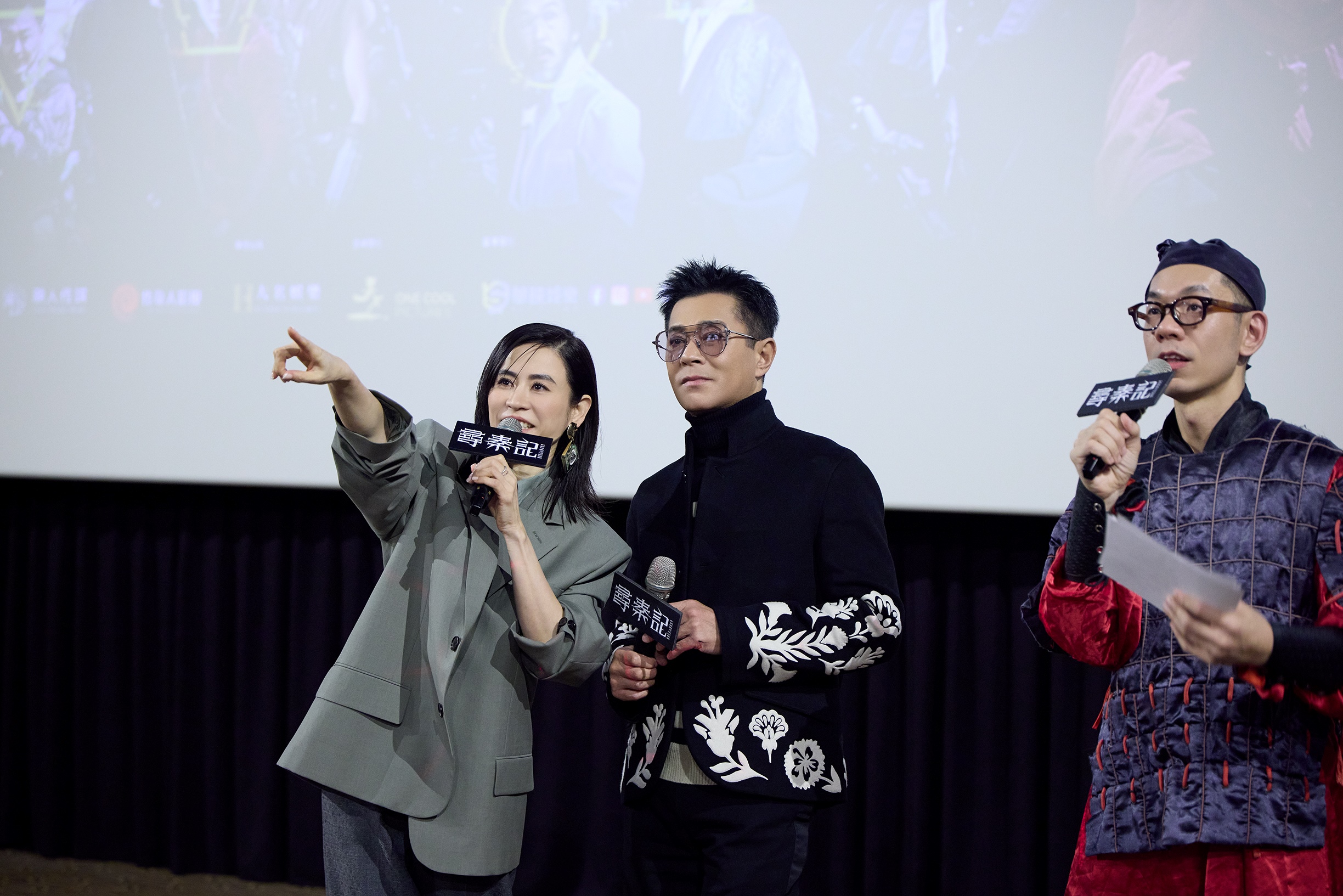 古天樂與宣萱2天連趕6場影人見面會，票房都是全秒殺。（華映提供）