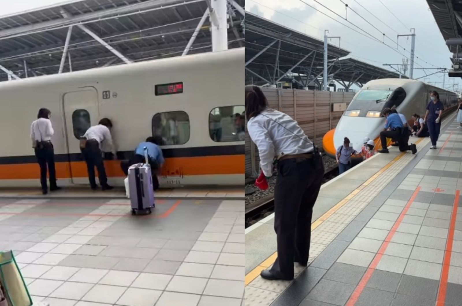 井雲蓉被爆出今年9月才於台南高鐵站發生落軌意外並奇蹟生還,離奇巧合引發關注。(翻攝自threads/jimbtcusdt)