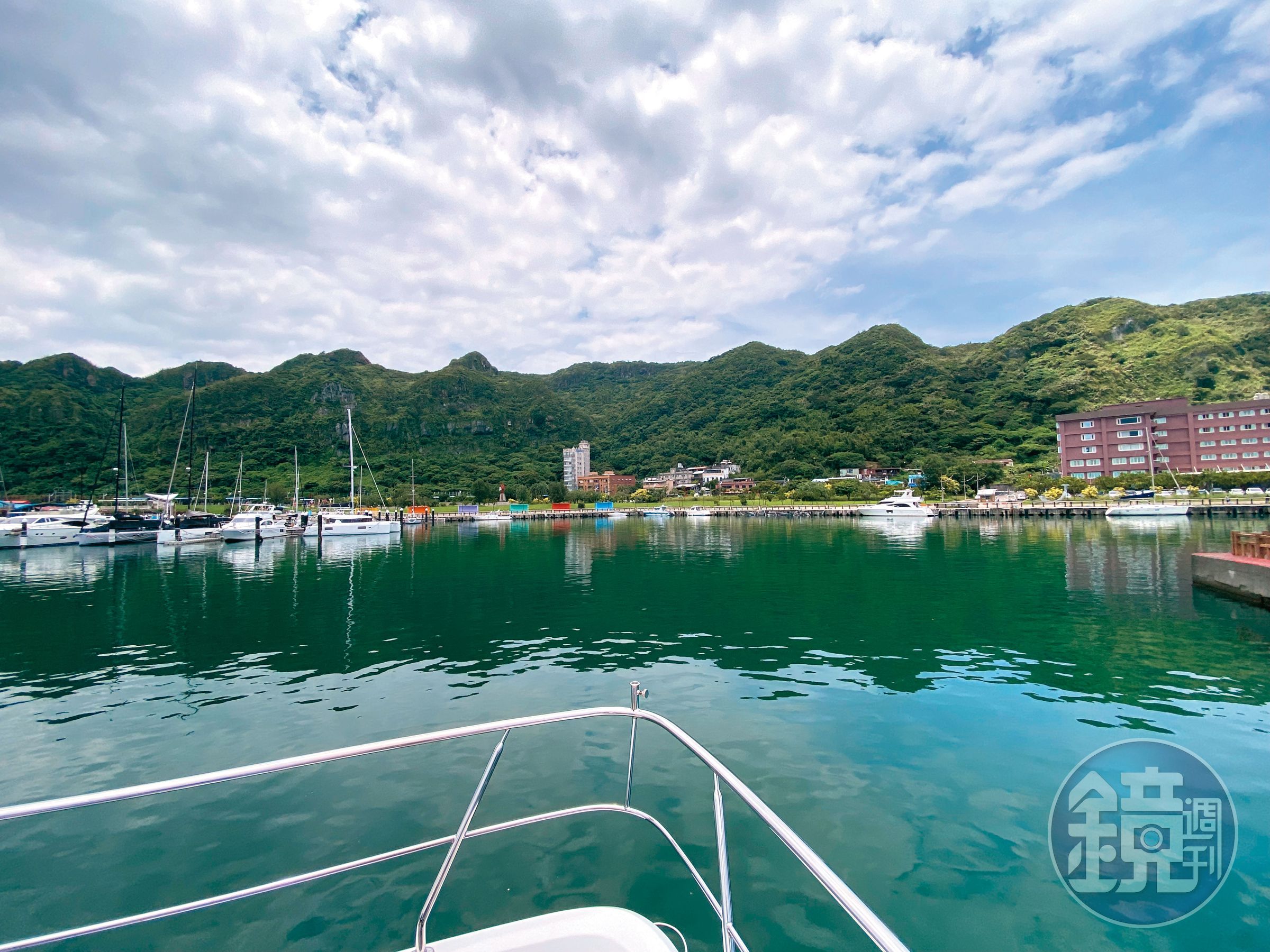 朱國榮8月間即密集赴基隆八斗子遊艇碼頭（圖），隨後即搭豪華遊艇赴菲律賓。