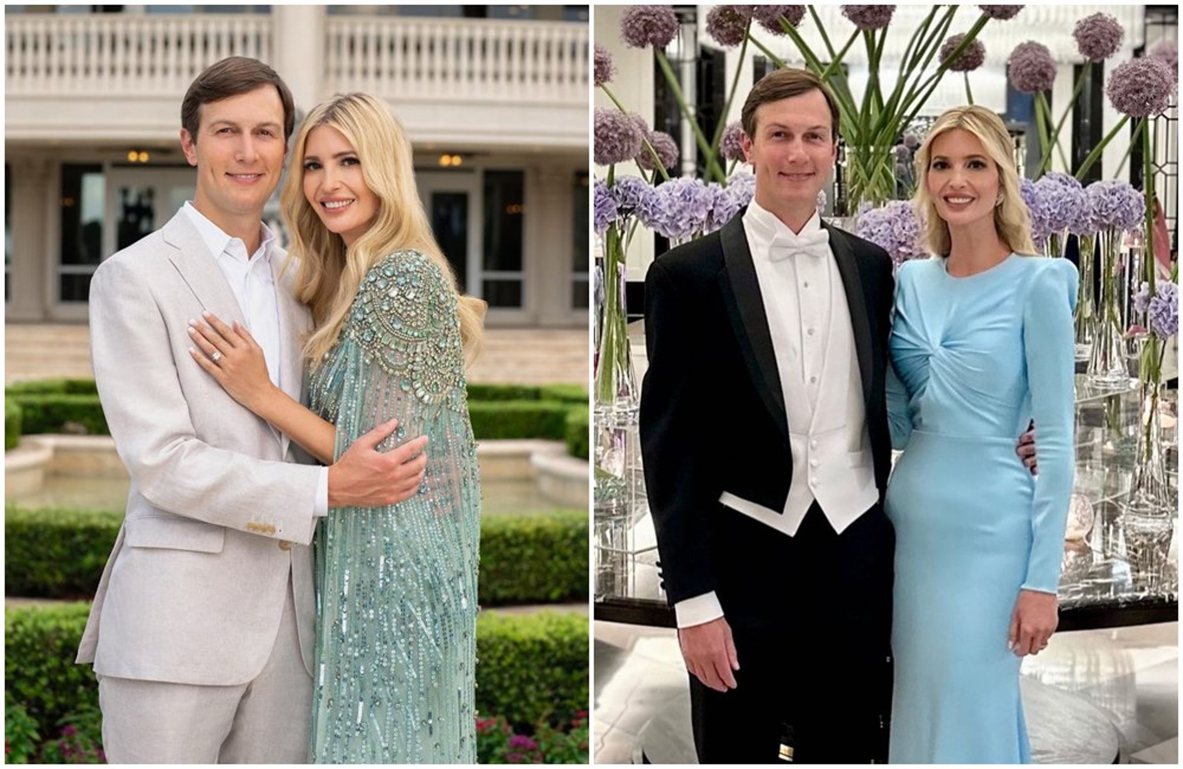 伊凡卡與丈夫庫許納已結婚14年,夫妻感情甜蜜。(翻攝Ivanka Trump IG)